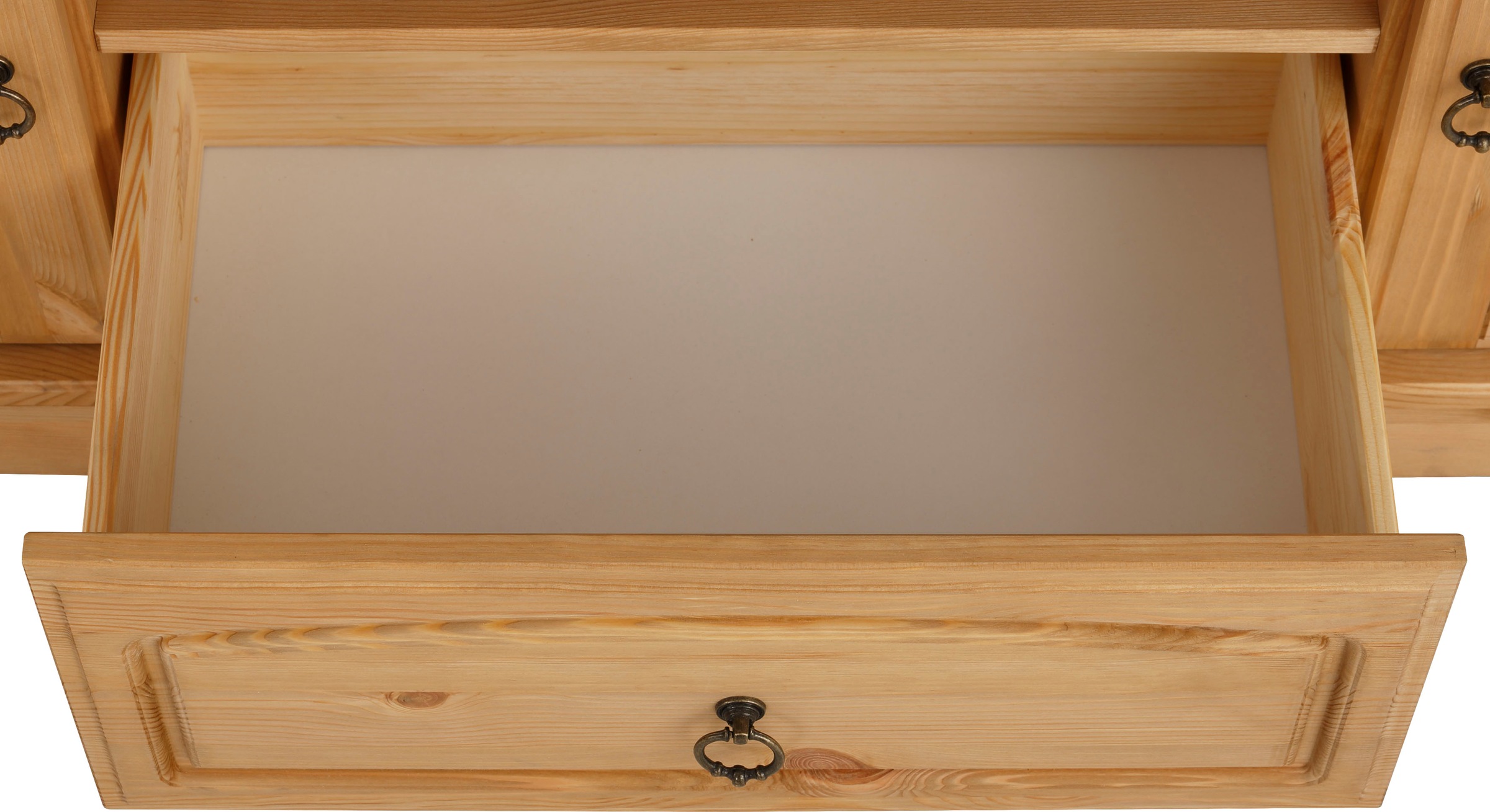 Home affaire Lowboard »Anna« Gesamtmaße (B/T/H): ca. 140/44/50 cm,  TV-Board, Breite 140 cm, 2 Türen, 1 Schublade, Massivholz, FSC®