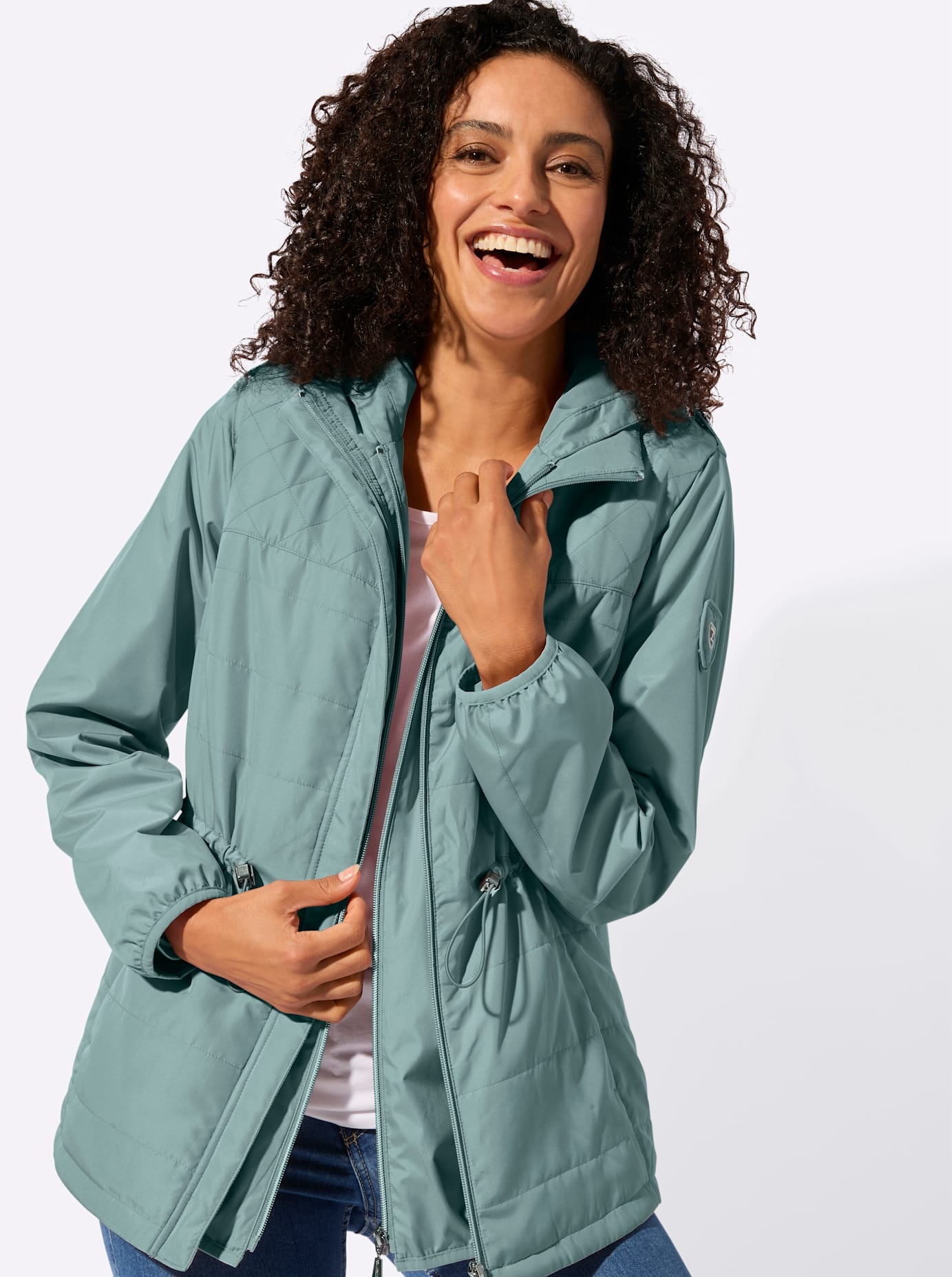 Casual Looks 3-in-1-Funktionsjacke mit Kapuze