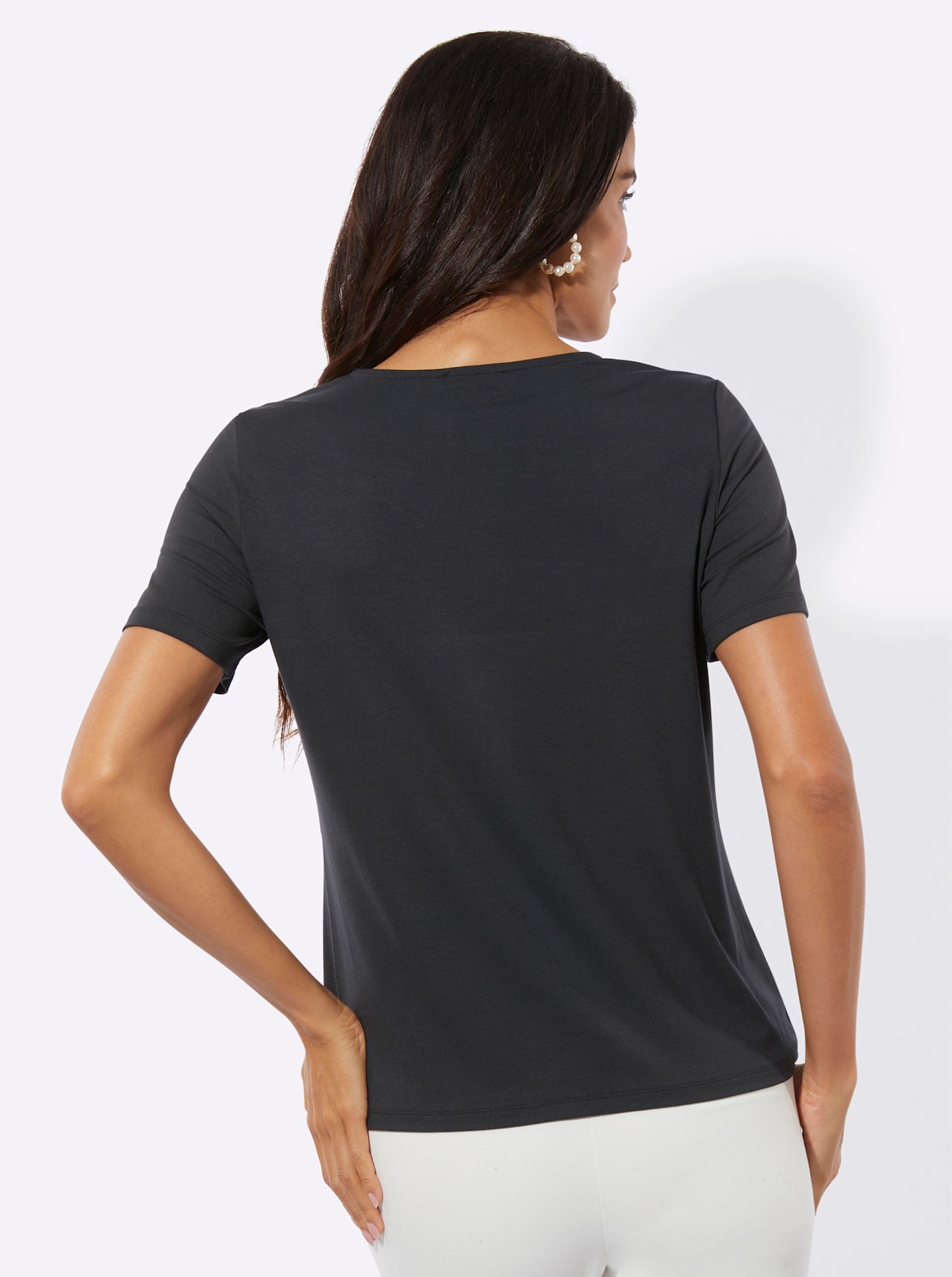 creation L Rundhalsshirt »Shirt« 1 tlg.