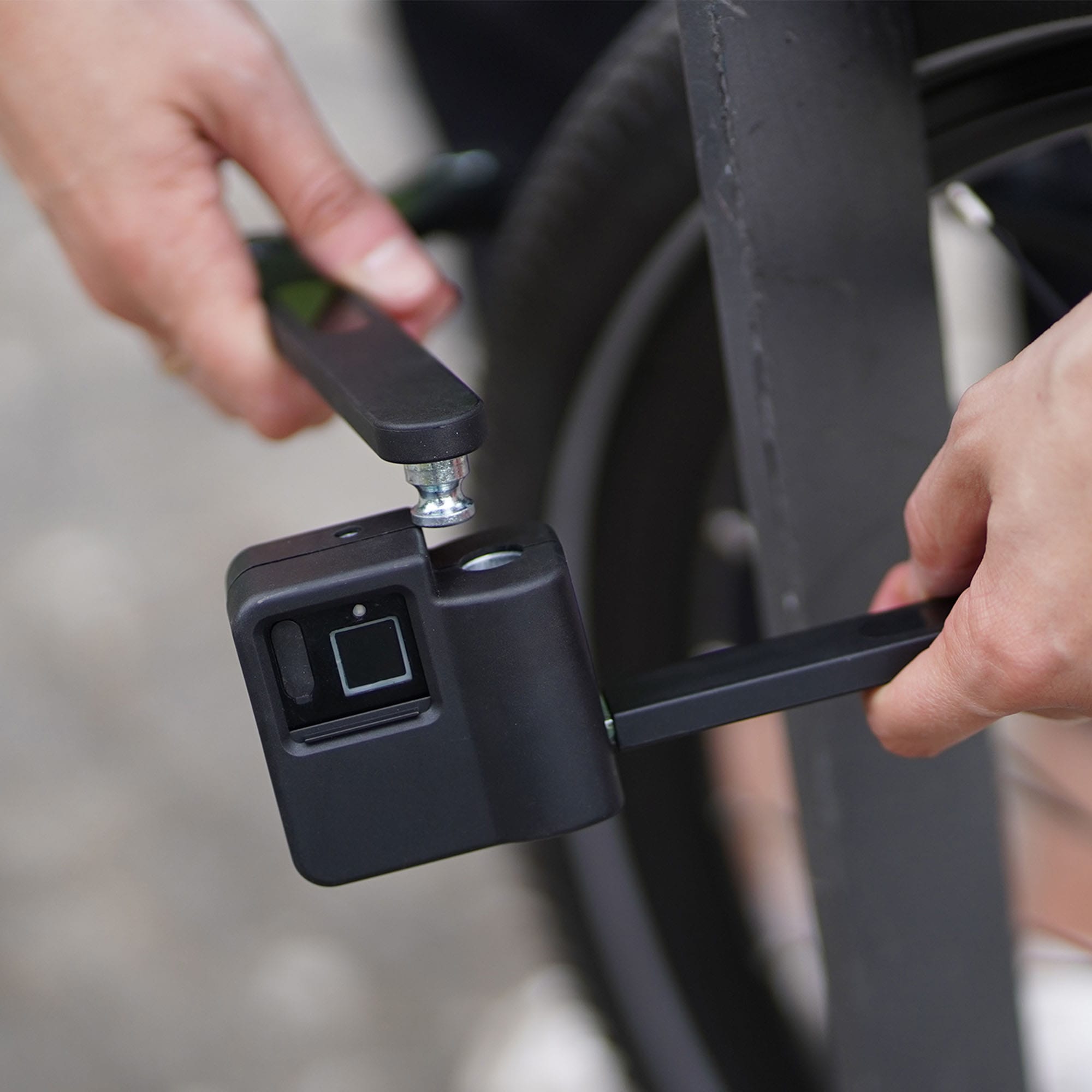 Prophete Faltschloss »Faltschloss mit Fingerabdrucksensor«