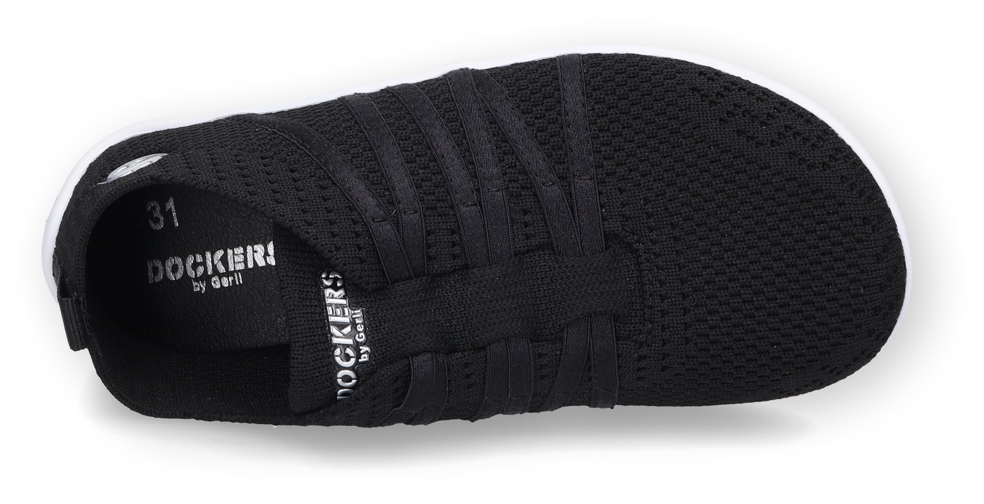 Dockers by Gerli Slip-On Sneaker, Barfußsohle, Schnürschuh, Schlupfschuh mit Gummizug