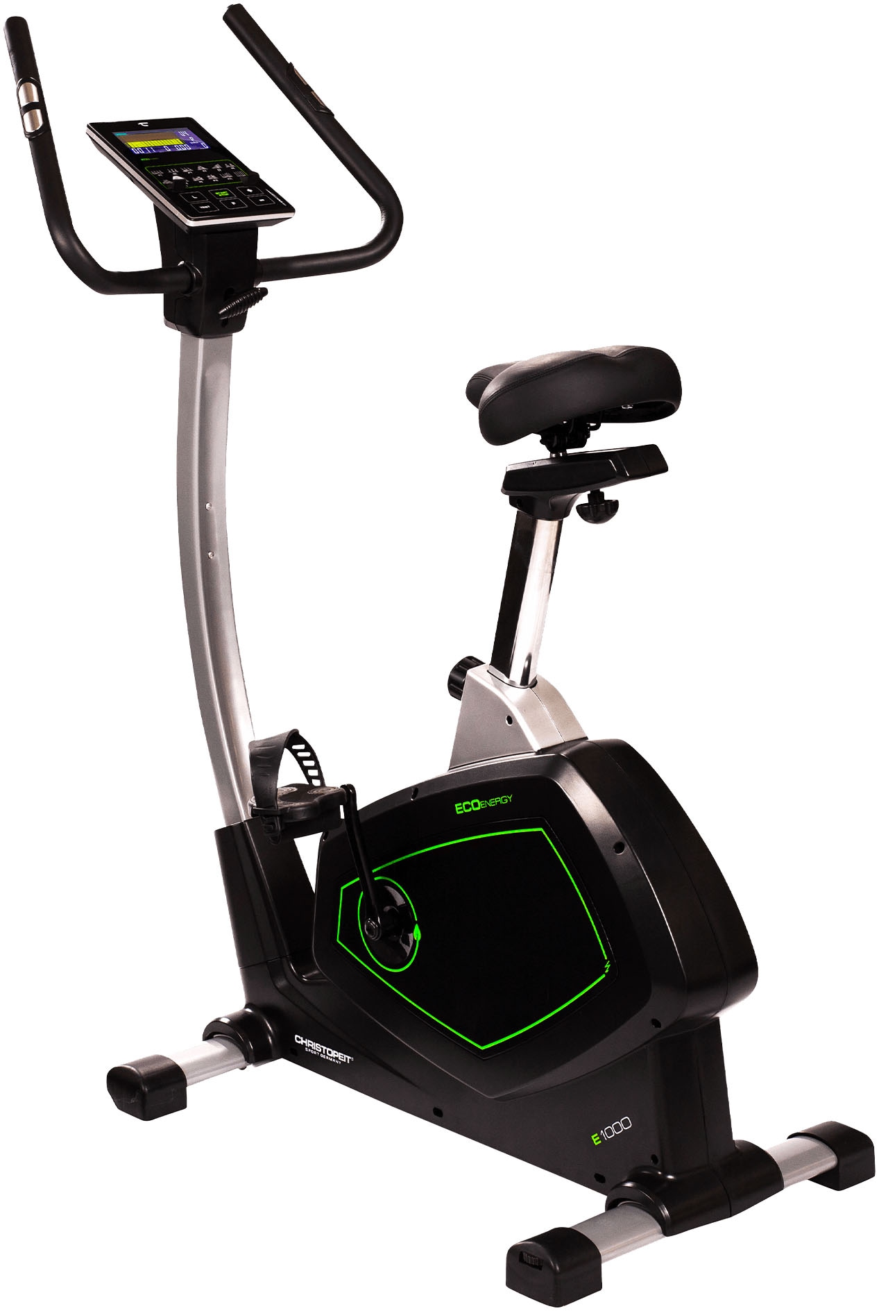 Christopeit Sport® Ergometer »Eco 1000«, (mit Tablet-Halterung), Schwungmasse ca. 10 kg, 24 Widerstandsstufen