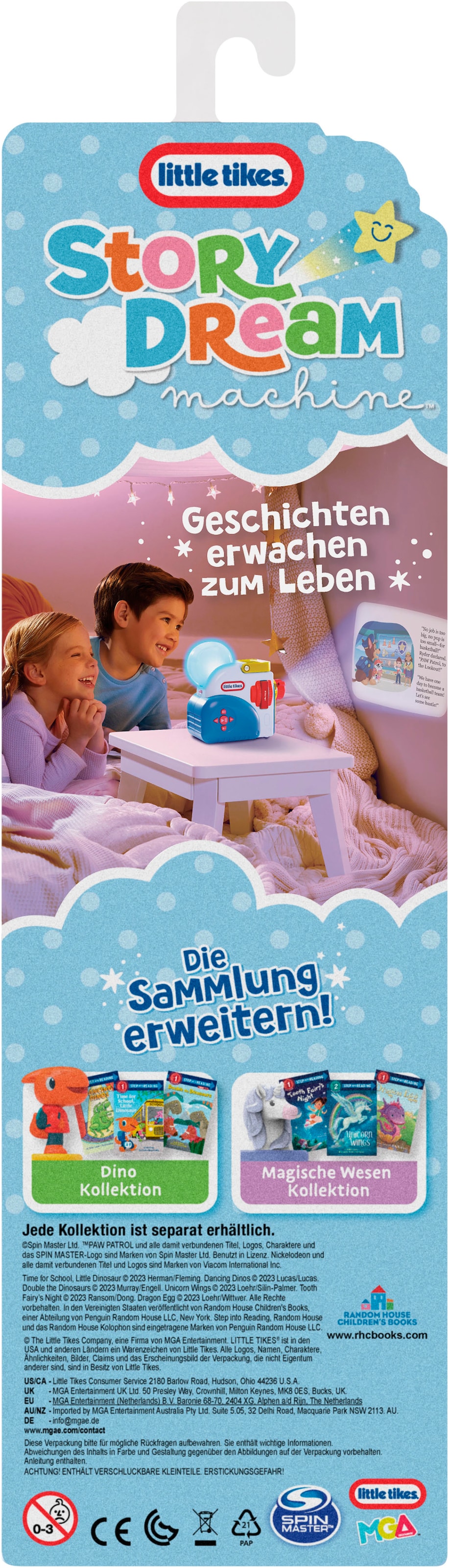 Little Tikes® Hörspielkassette »Story Dream Machine, Paw Patrol, Helden Kollektion«, passend für Story Dream Machine