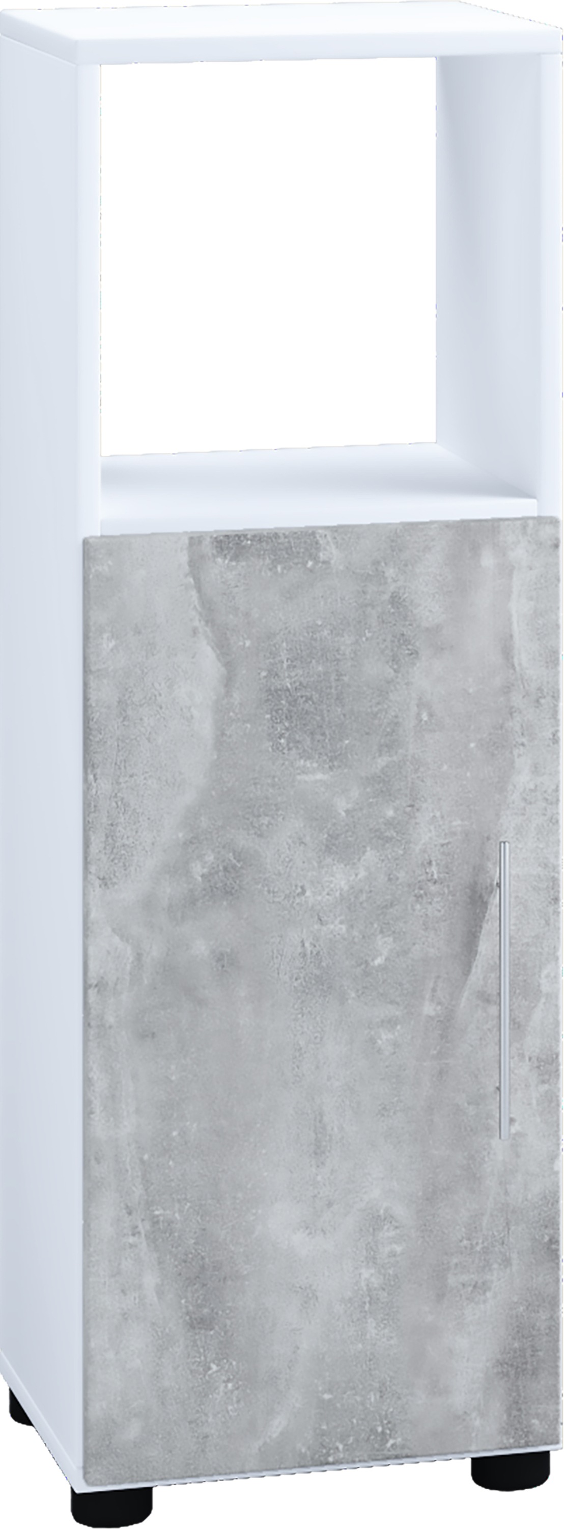 VCM Midischrank »Holz Badmöbel Midischrank Badschrank Bad Flandu«