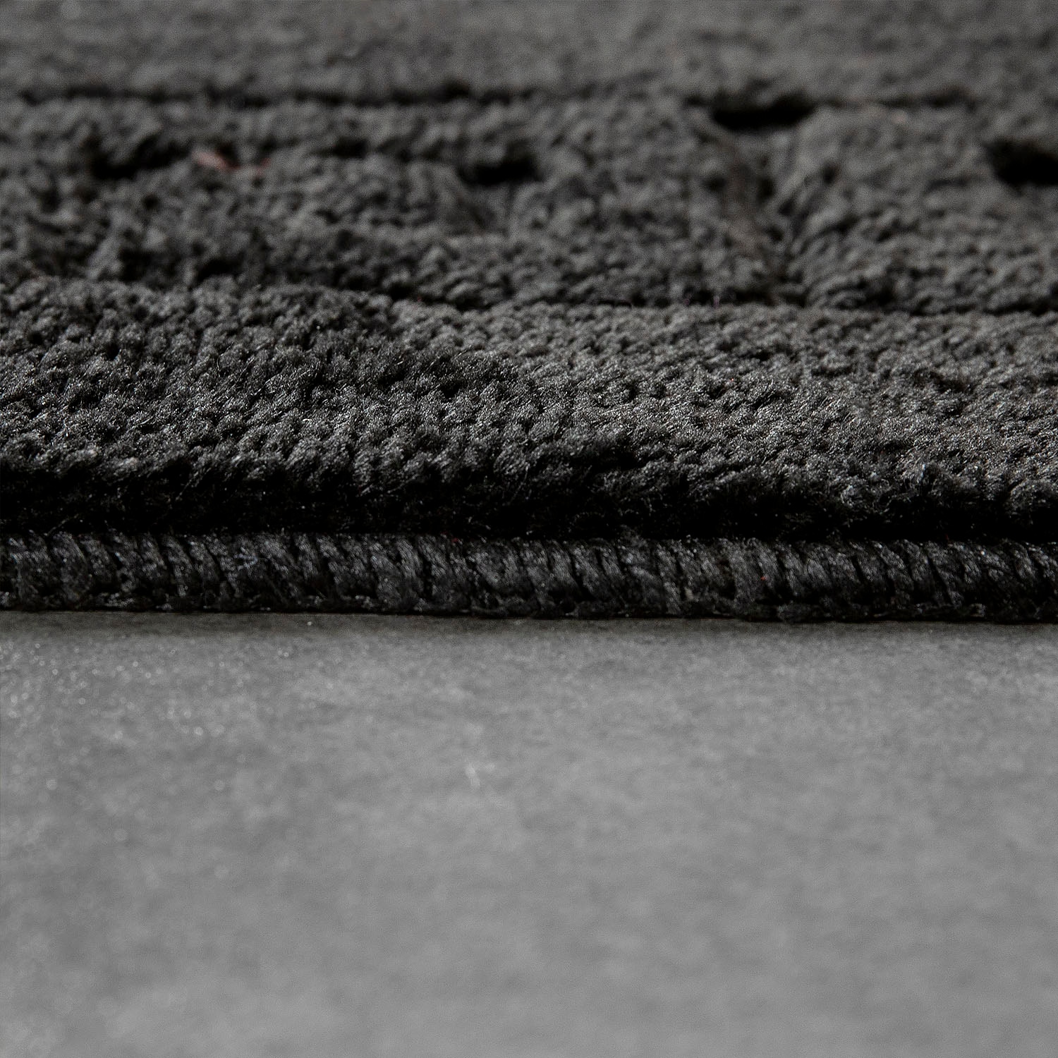 Paco Home Badematte »Riga 186«, rutschhemmend beschichtet, fußbodenheizungsgeeignet, Badteppich, Uni Farben, mit Bordüre, rechteckig & rund erhältlich
