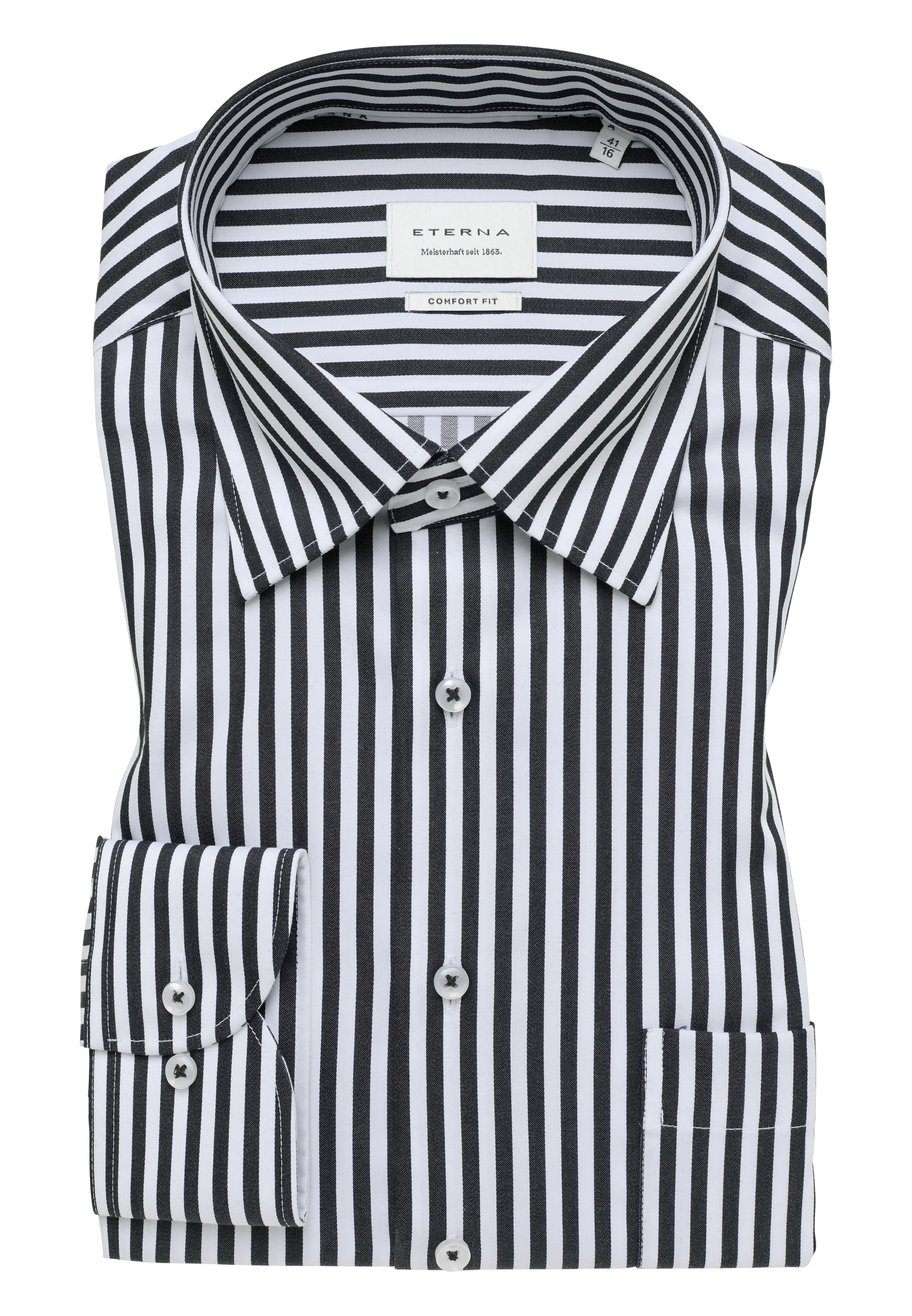 Eterna Langarmhemd »COMFORT FIT«, NON IRON (bügelfrei)