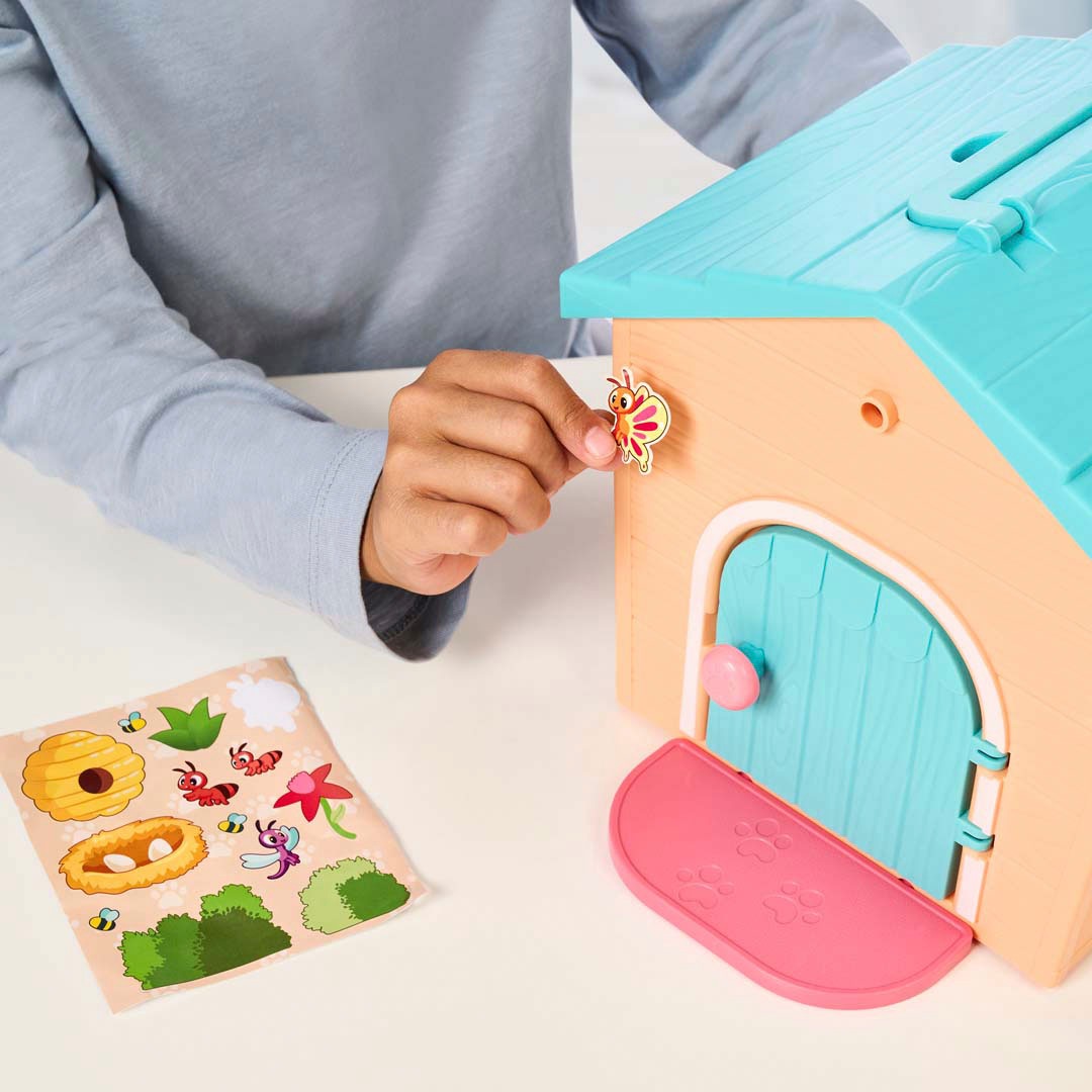 Moose Spielwelt »Little Live Pets: My Puppy's Home Mini, Orange«