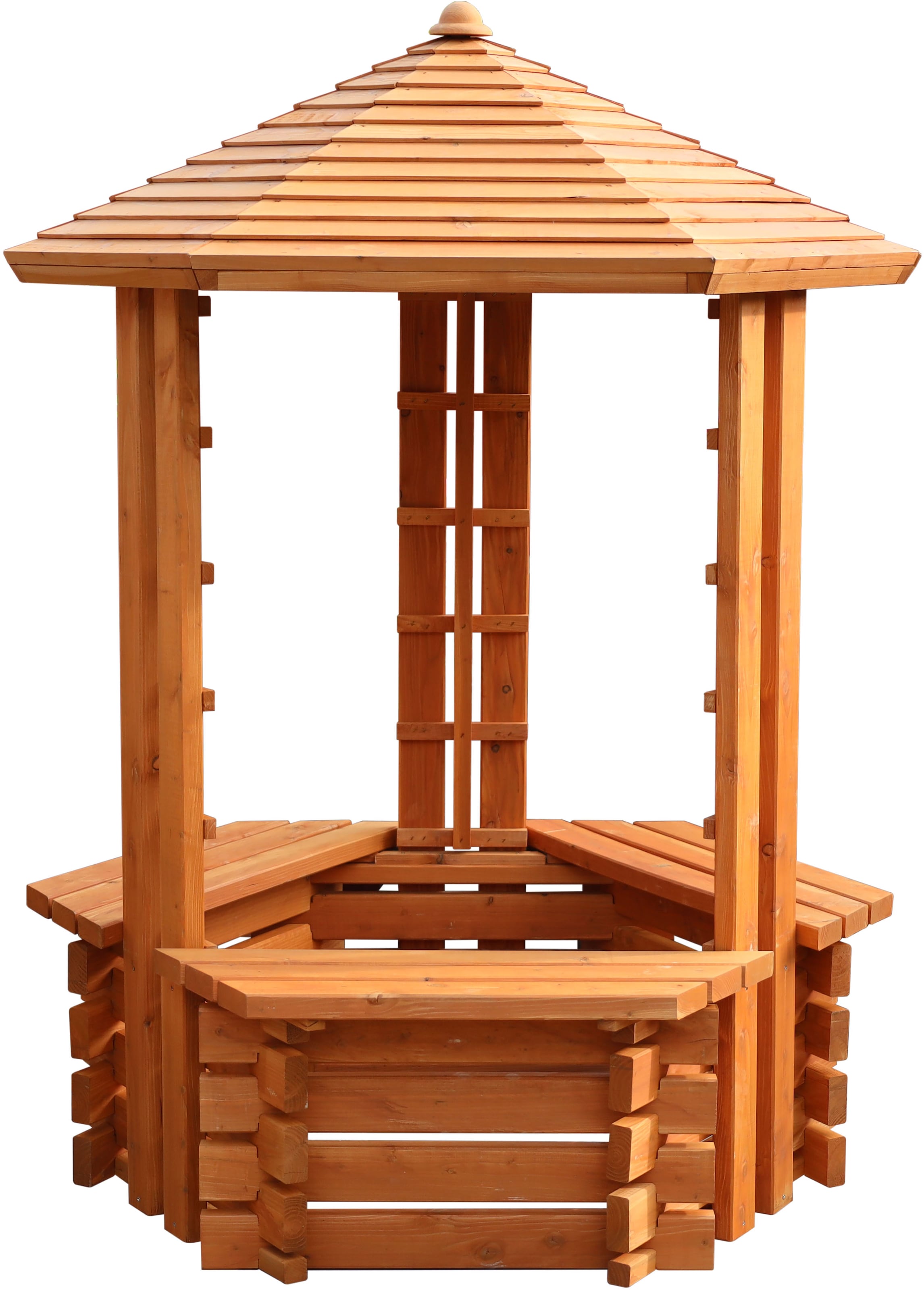 promadino Blumenkasten »Zierbrunnen "Westerwald"«, BxTxH: 135x135x192 cm