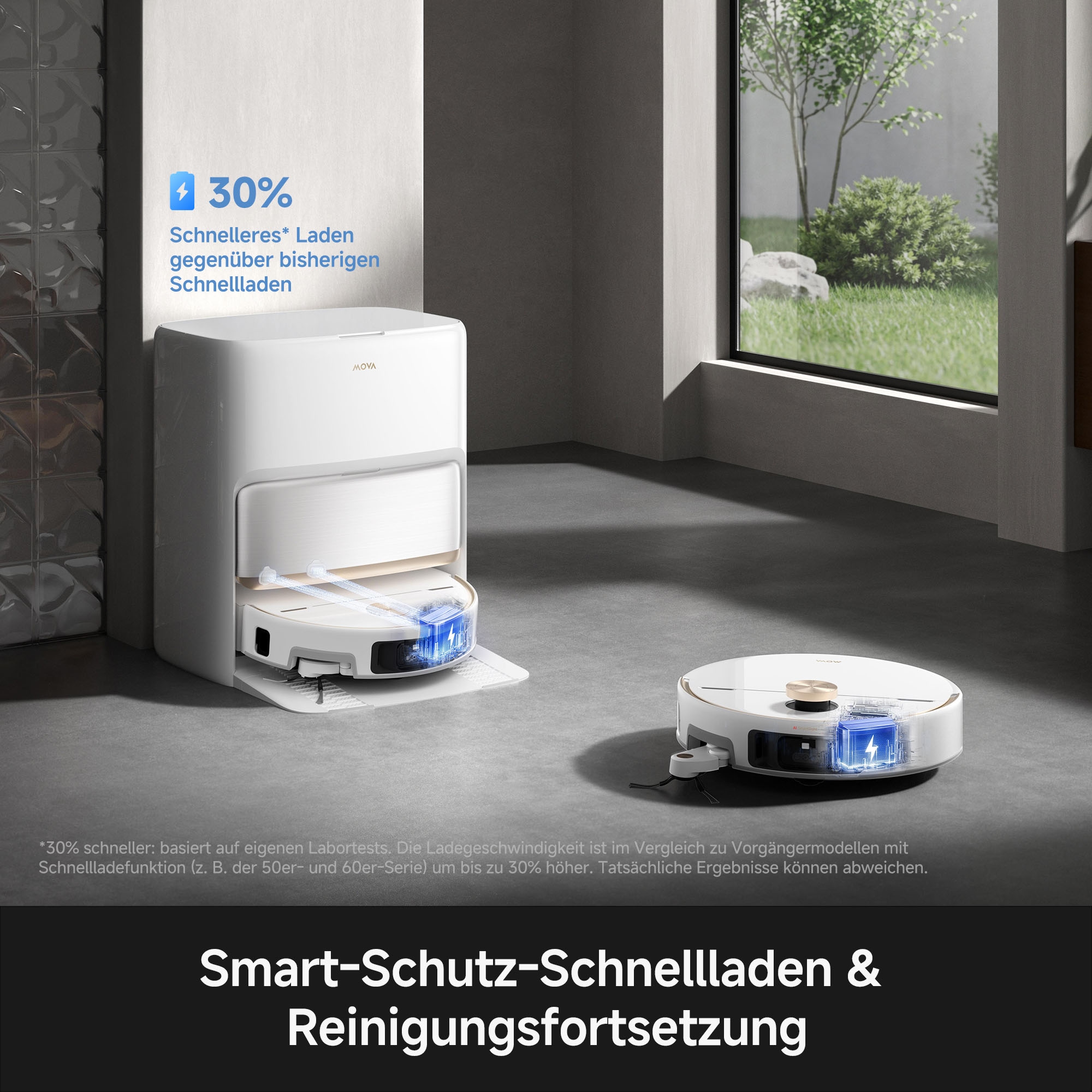 Mova Saugroboter »mit Wischfunktion V70 Ultra Complete«