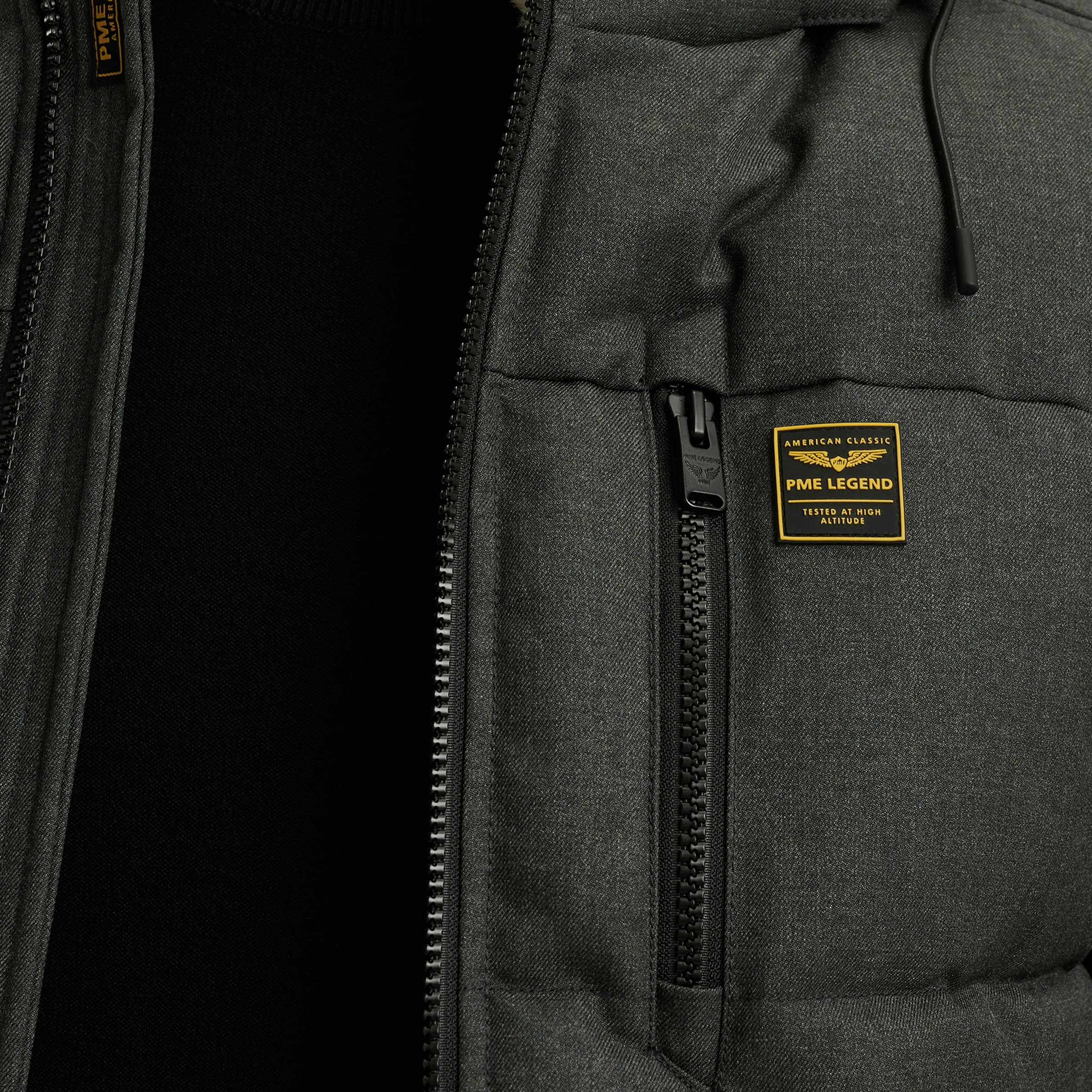 PME LEGEND Steppjacke »YETCRAFT«, mit Kapuze, Verschließbare Eingriff-, Brust- und Innentasche