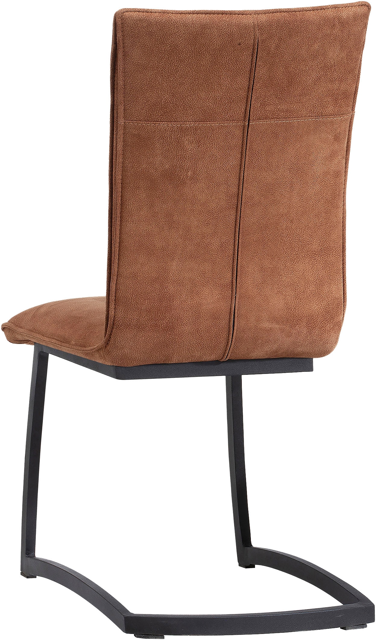OMG Design Freischwinger »Amara«, (Set), 2 St., Stoff, Esszimmerstuhl, Küchenstuhl, pflegeleichter Bezug