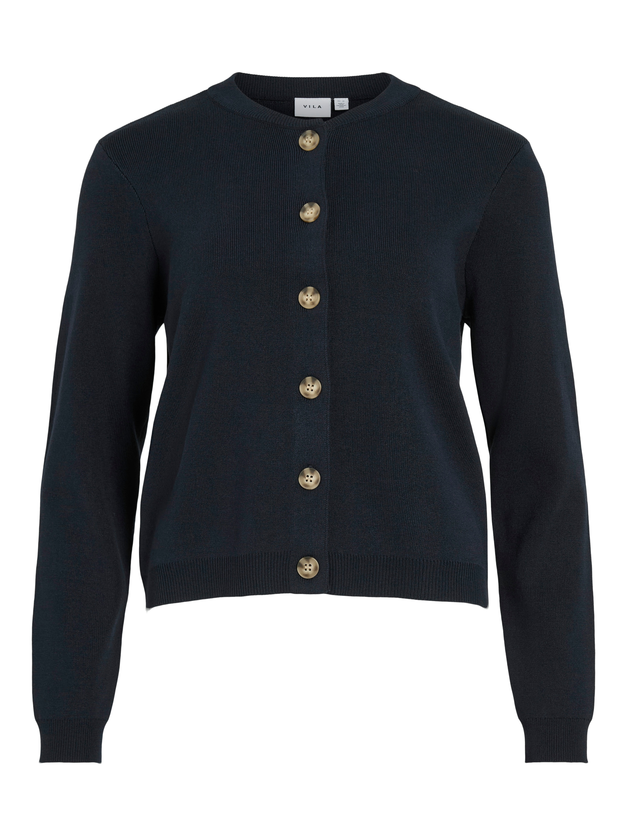 Vila Strickjacke »VIOSTRIA O-NECK L/S CARDIGAN - NOOS«