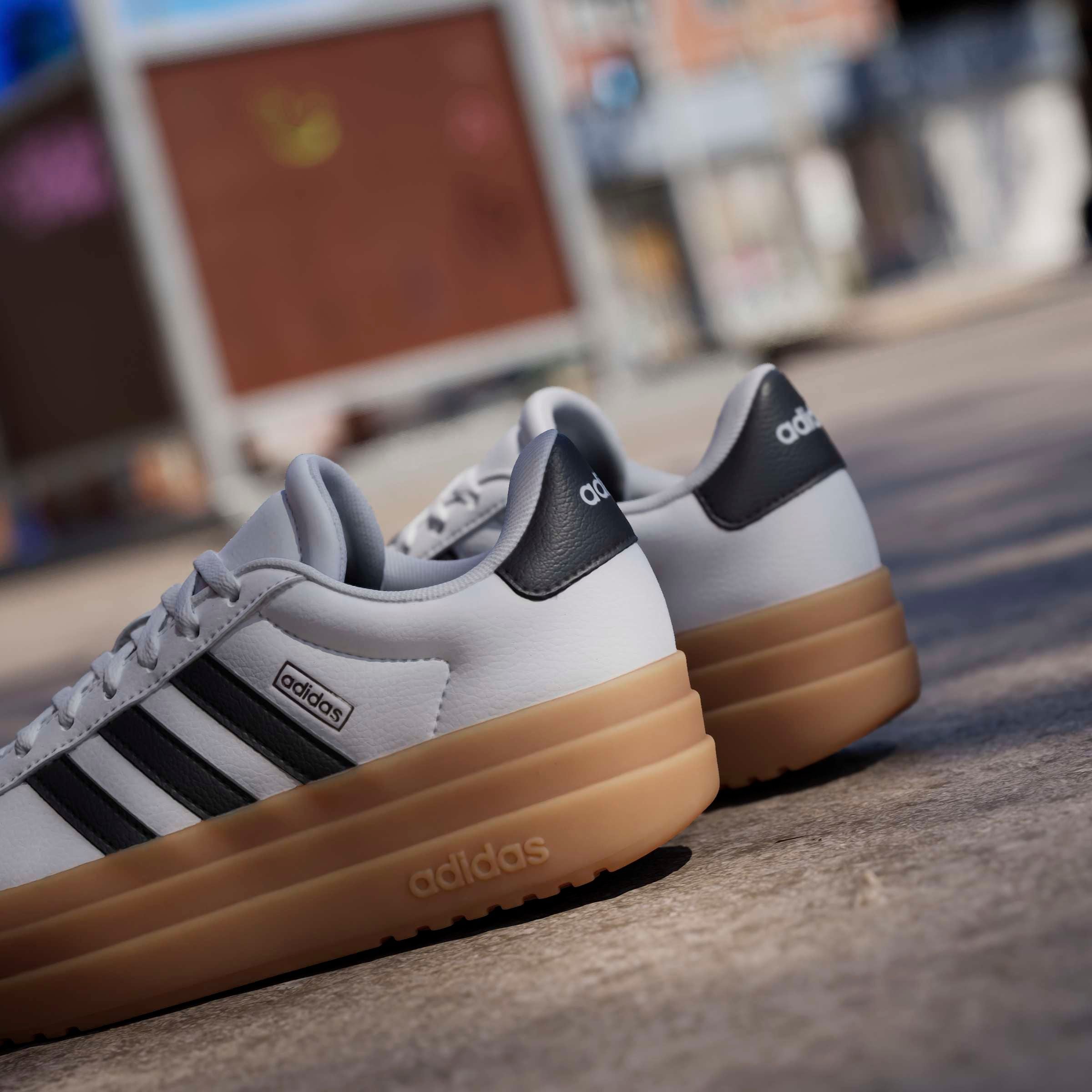 adidas Sportswear Sneaker »VL COURT BOLD LIFESTYLE KIDS«  Design auf den Spuren des adidas Gazelle Bold