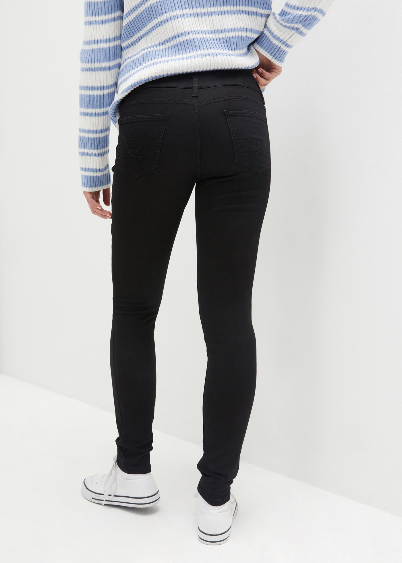 bonprix Skinny-fit-Jeans »Skinny Jeans High Waist, Shaping Thermojeans« Skinny fit, mit Shaping Effekt, wärmende Thermojeans