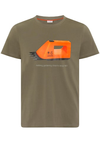 GARDENA T-Shirt »Dusty Olive«, mit Aufdruck kaufen