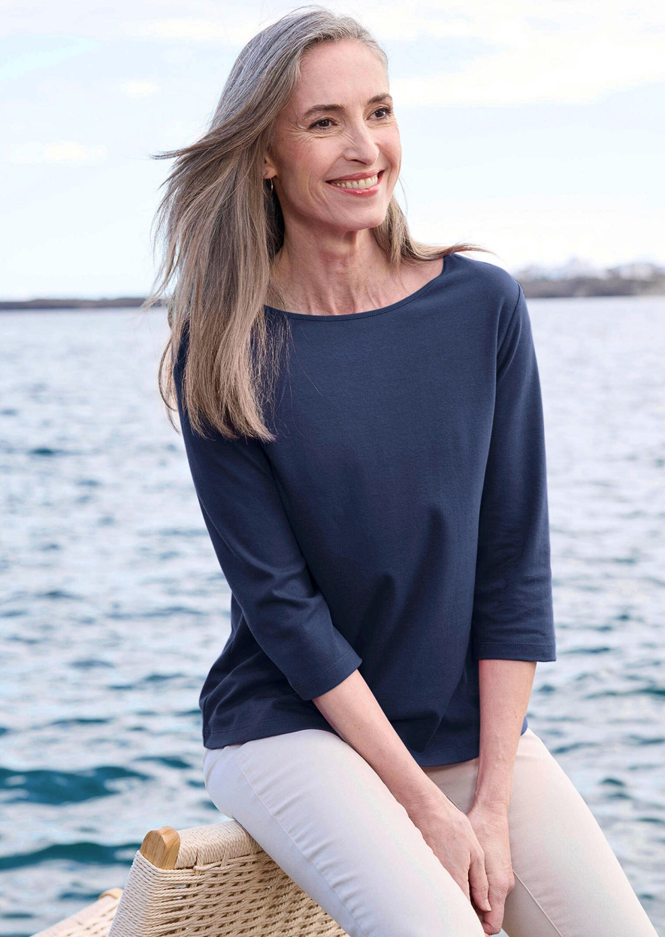 GOLDNER Kurzarmshirt »Kurzgröße Basic-Shirt aus Interlock-Jersey«