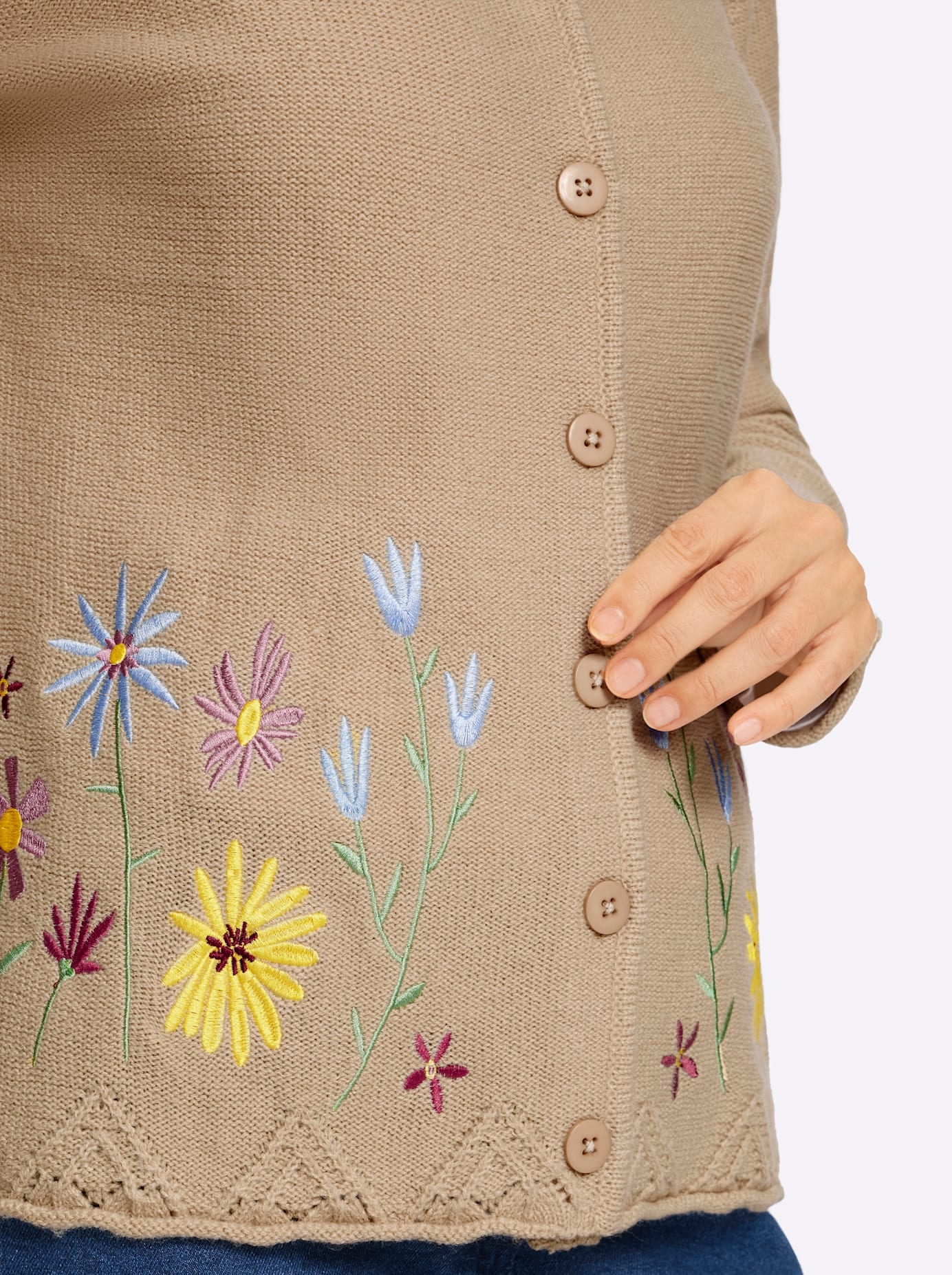 Classic Basics Strickjacke