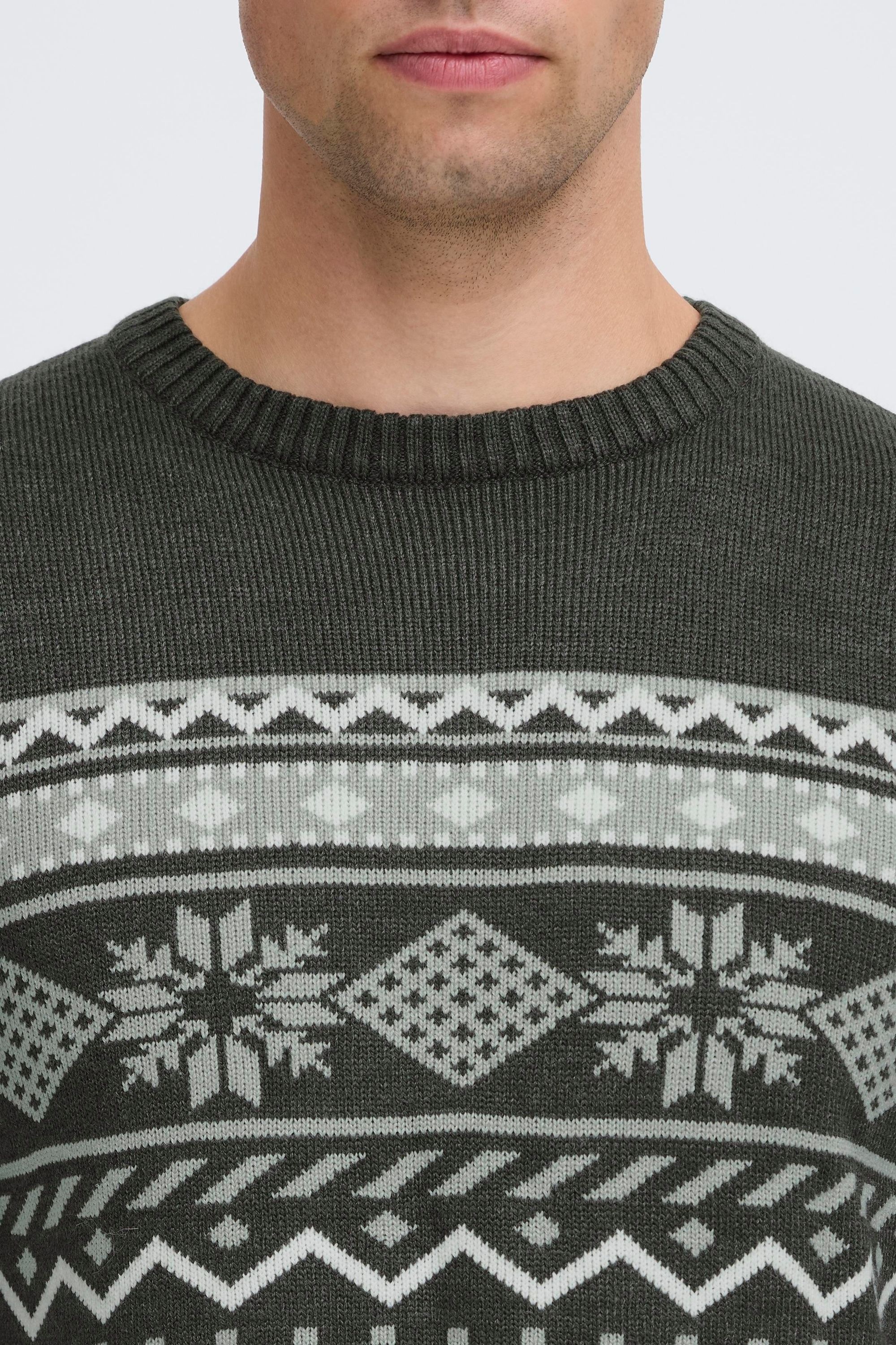 Blend Strickfleece-Pullover »Strickpullover BHNohr«