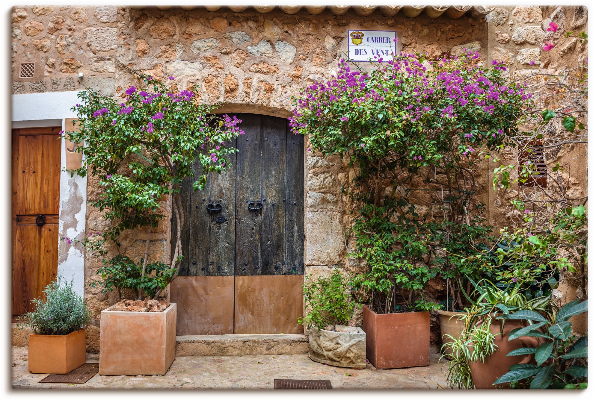 Artland Wandbild »Altstadtgasse im Dorf Fornalutx Mallorca«, Fenster &  Türen, (1 St.), als Alubild, Leinwandbild, Wandaufkleber oder Poster in  versch. Größen kaufen im OTTO Online Shop