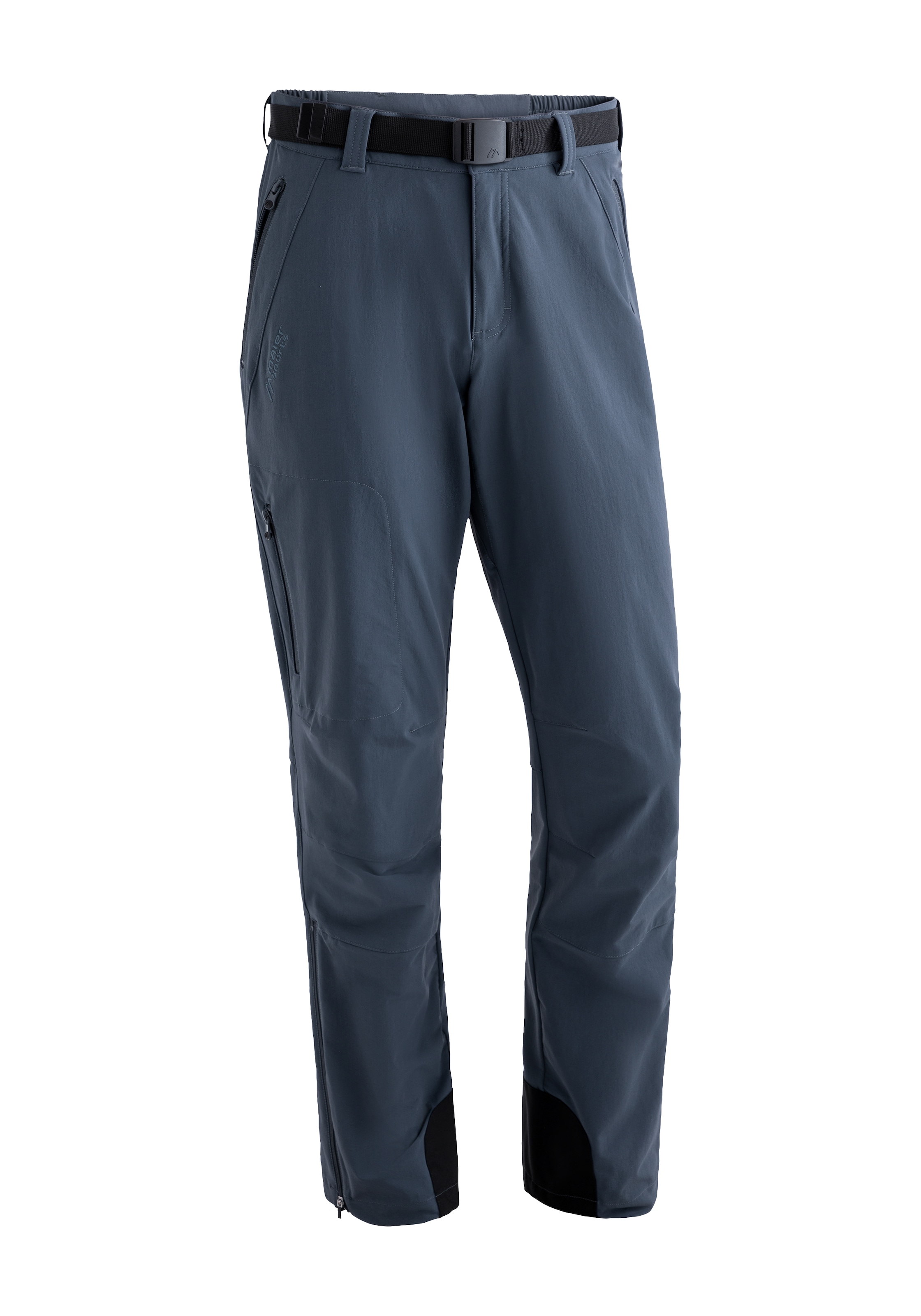 Maier Sports Funktionshose »Naturno«, Herren Outdoorhose, robuste Trekking-Hose, 3 Taschen und Gürtel