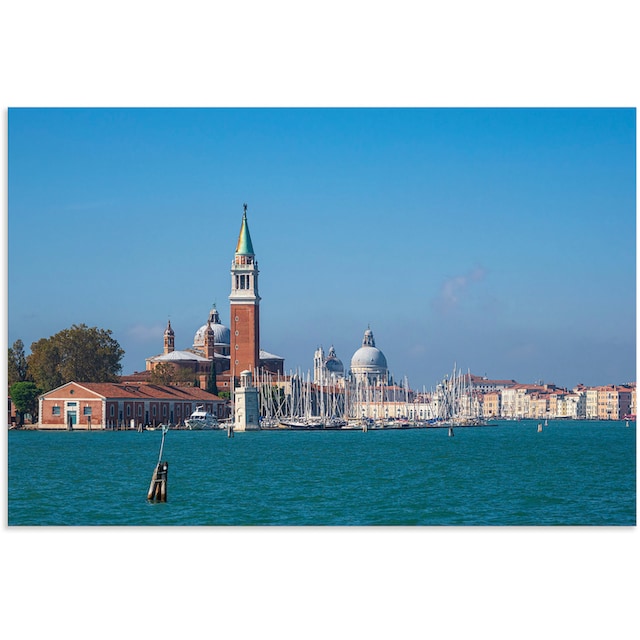 Artland Wandbild »Insel San Giorgio Maggiore in Venedig«, Venedig, (1 St.),  als Alubild, Leinwandbild, Wandaufkleber oder Poster in versch. Größen  online bei OTTO