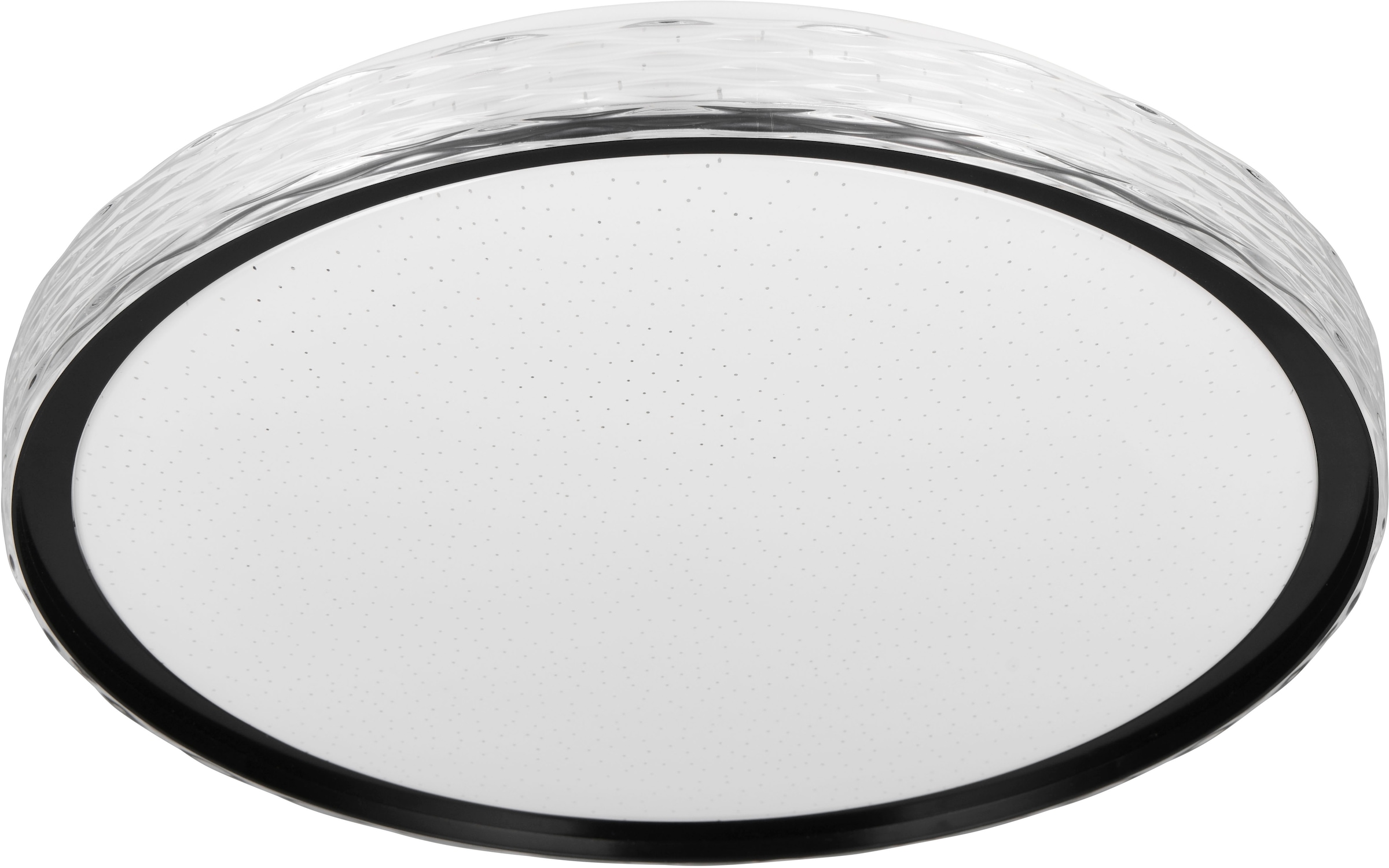 REALITY Leuchten LED Deckenleuchte »VARDA, LED Deckenlampe 24W 2500 Lumen, CCT 2700-6500K, Fernbedienung« LED-Board 1 Stk. Farbwechsler | warmweiß - kaltweiß Starlight, Memoryfunktion, Nachtlicht, Switch Dimmer, Timer Ø 39 cm