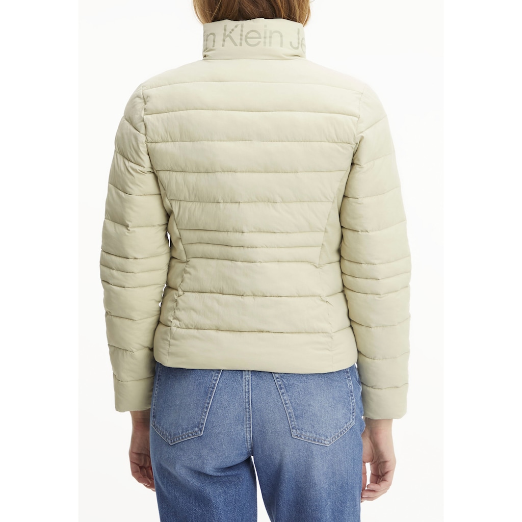 Calvin Klein Jeans Steppjacke »LOGO COLLAR LW PADDED JACKET«