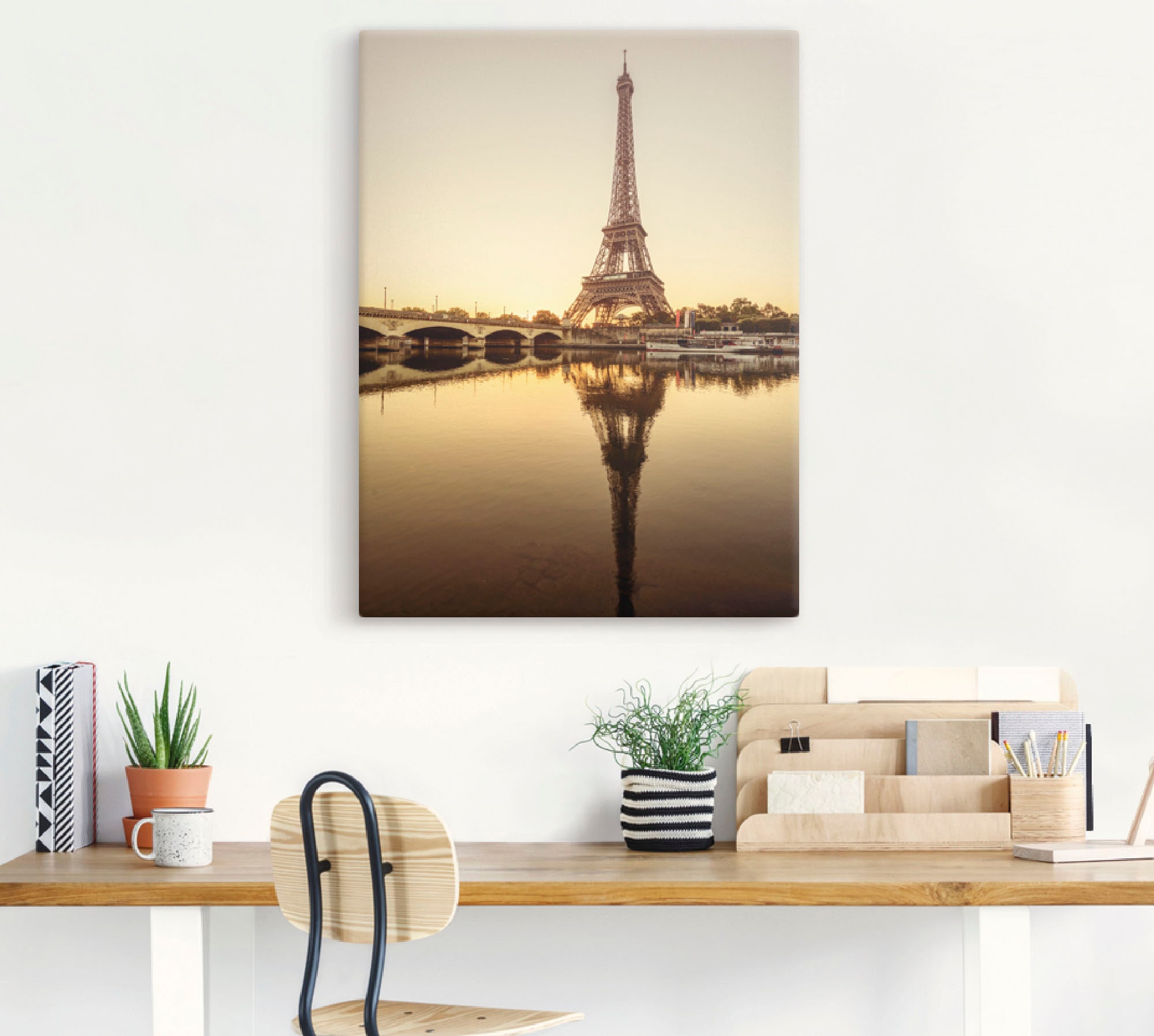 Artland Wandbild »Paris Eiffelturm V«, Gebäude, (1 St.), als Alubild,  Leinwandbild, Wandaufkleber oder Poster in versch. Größen online bei OTTO