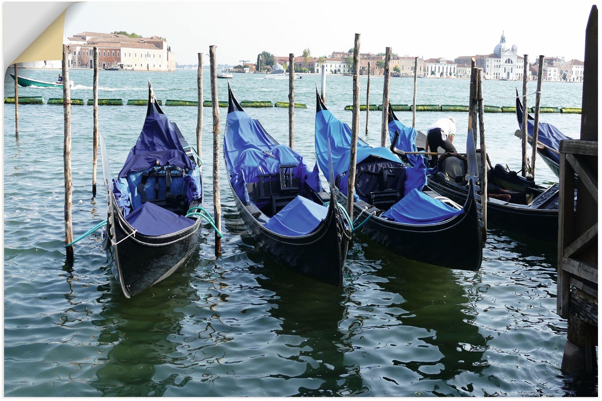 Artland Wandbild »Ein ruhiger Moment in Venedig«, Venedig, (1 St.), als  Alubild, Leinwandbild, Wandaufkleber oder Poster in versch. Größen online  bei OTTO