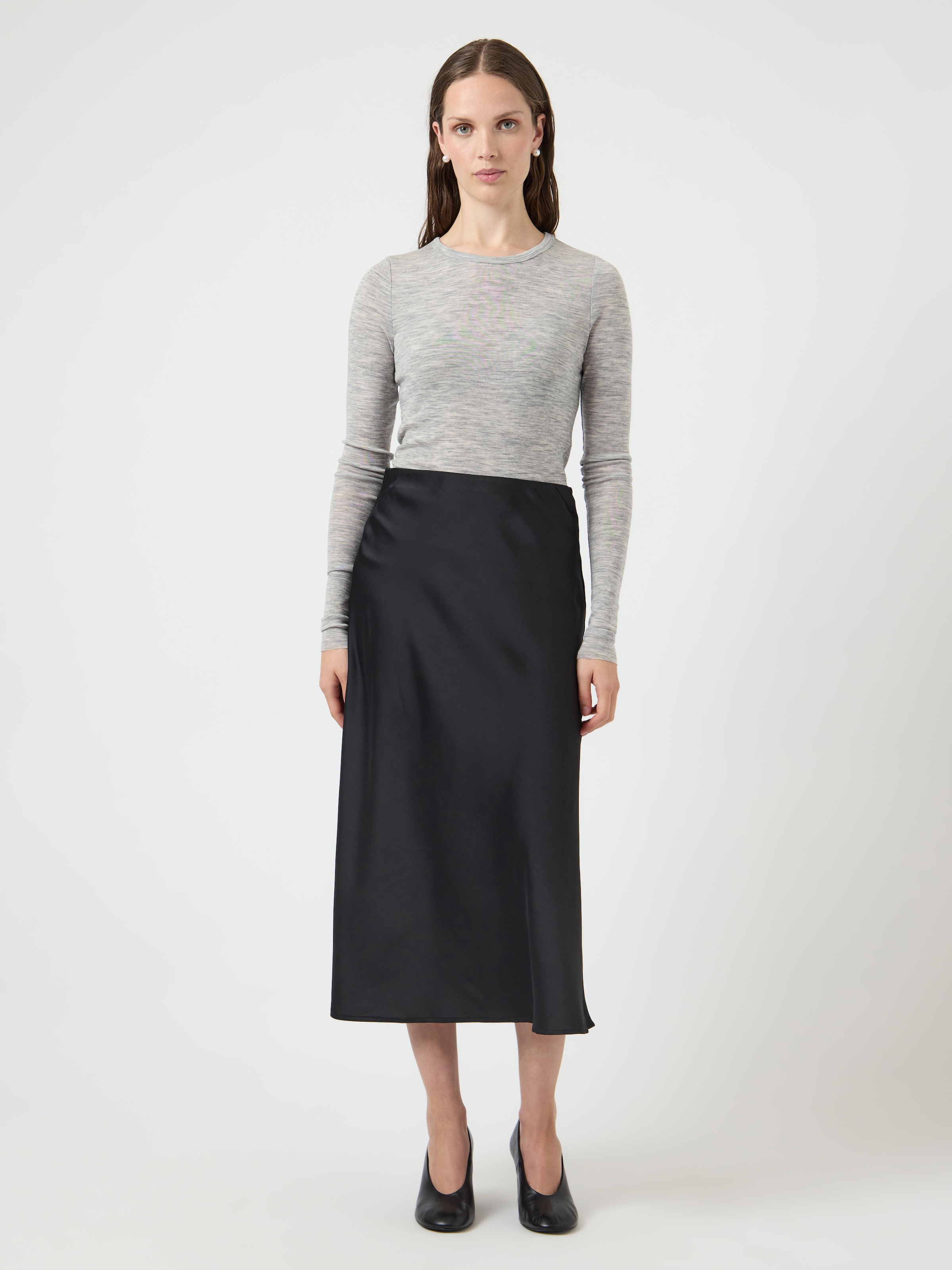 Y.A.S Midirock »YASPELLA HW MIDI SKIRT S. NOOS«
