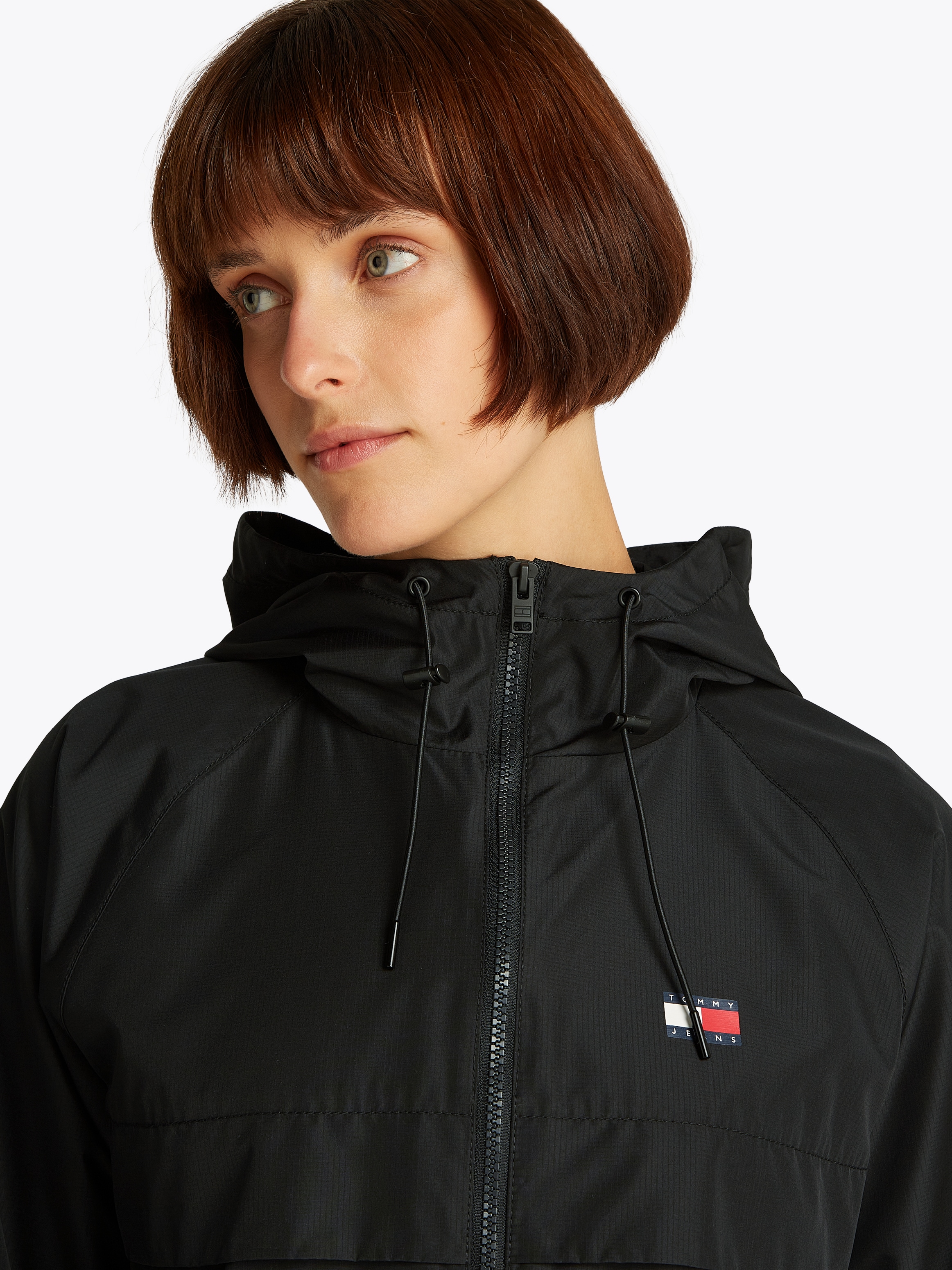 Tommy Jeans Curve Windbreaker »TJW ESSENTIAL WINDBREAKER EXT«, in Großen Größen