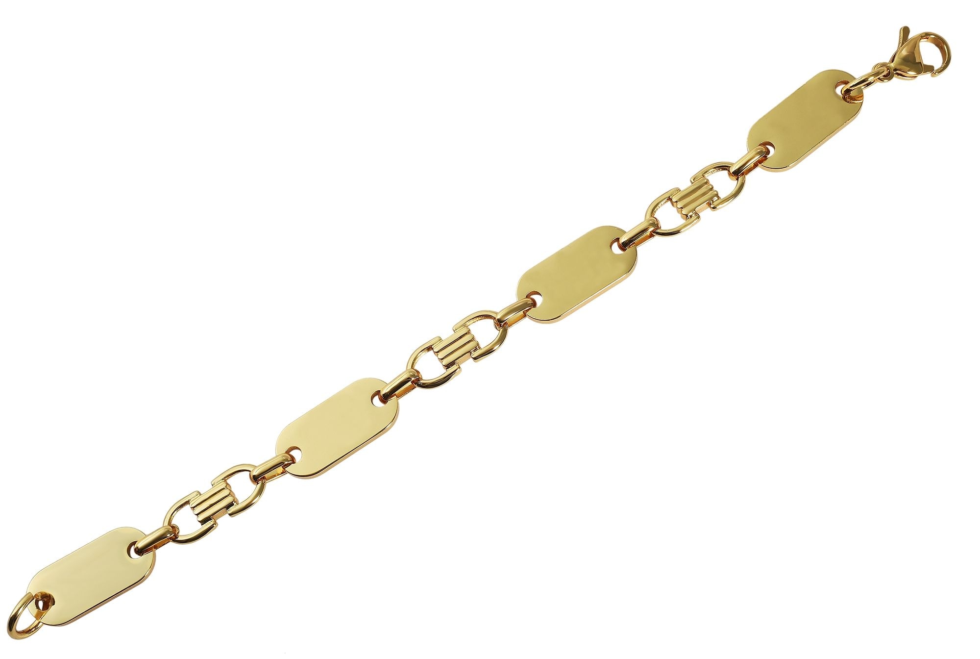 Adelia´s Armband »Unisex Armband aus Edelstahl 19 cm«