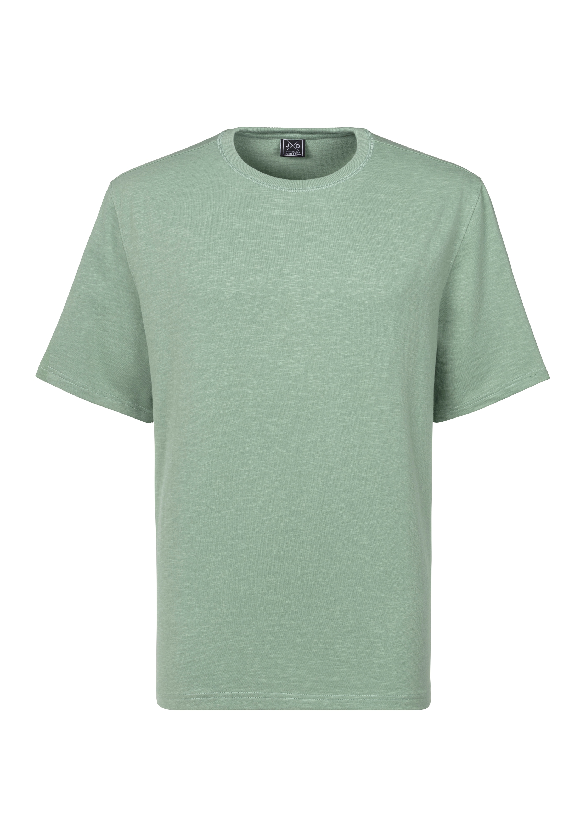 John Devin T-Shirt in Struktur-Qualität und modischen Farben