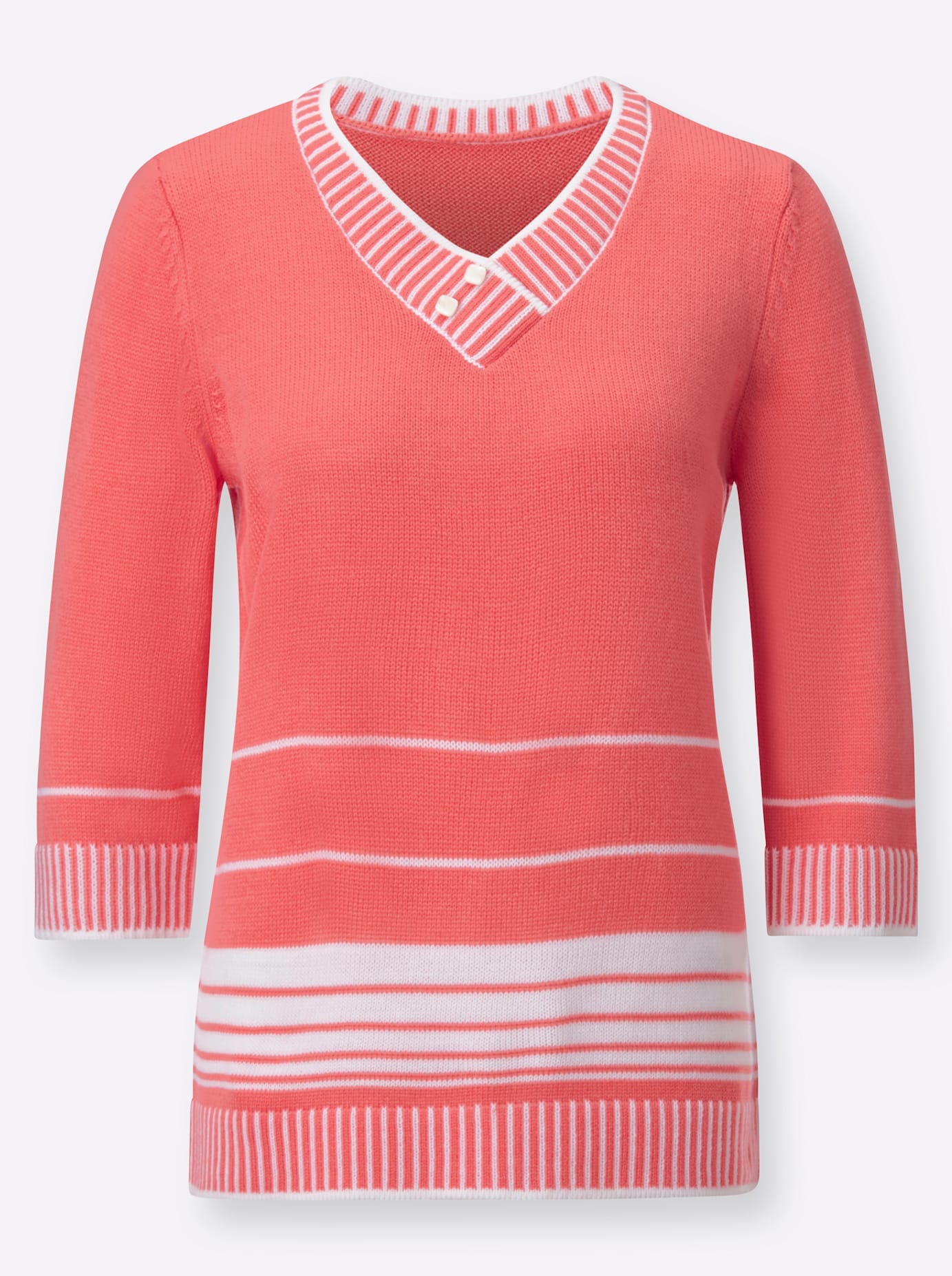 Classic Basics 3/4 Arm-Pullover »Pullover«