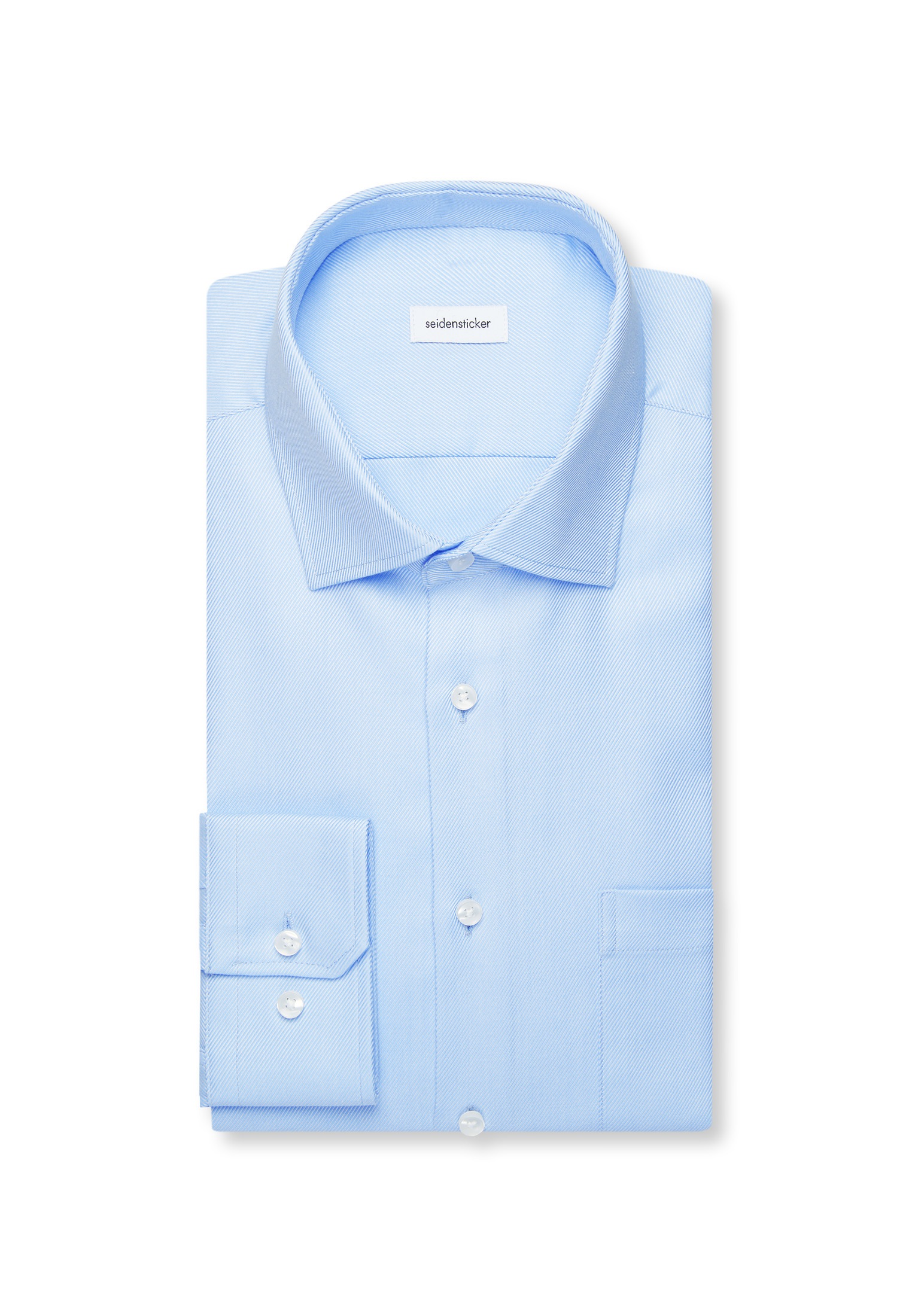 seidensticker Businesshemd »Schwarze Rose« Regular 1/1 Kentkragen Uni