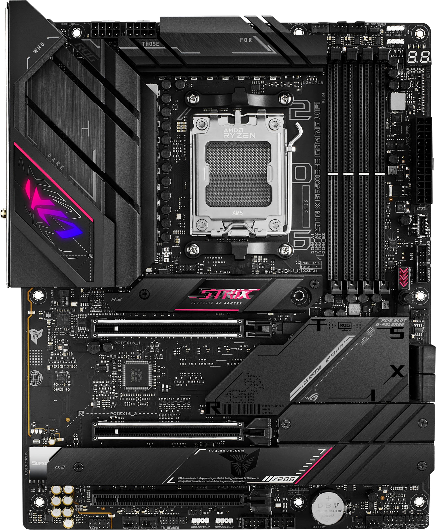 Asus Mainboard »ROG STRIX B650E-E GAMING WIFI«, Ryzen 7000, ATX, DDR5 Speicher, 16+2 Power Stages