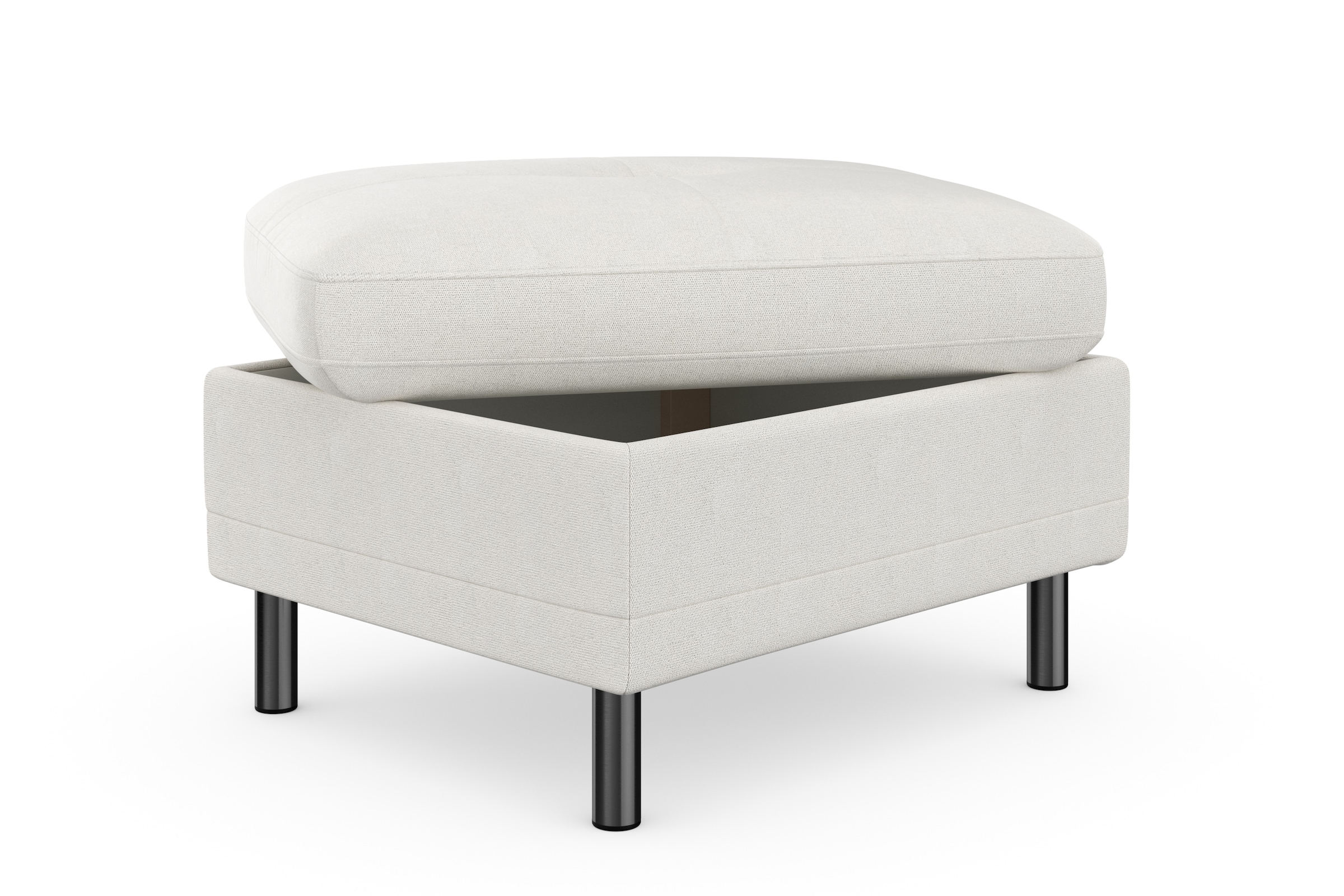 PLACES OF STYLE Stauraumhocker »Calando« passend zur Polsterserie "Calando", auch im Soft-Clean-Bezug