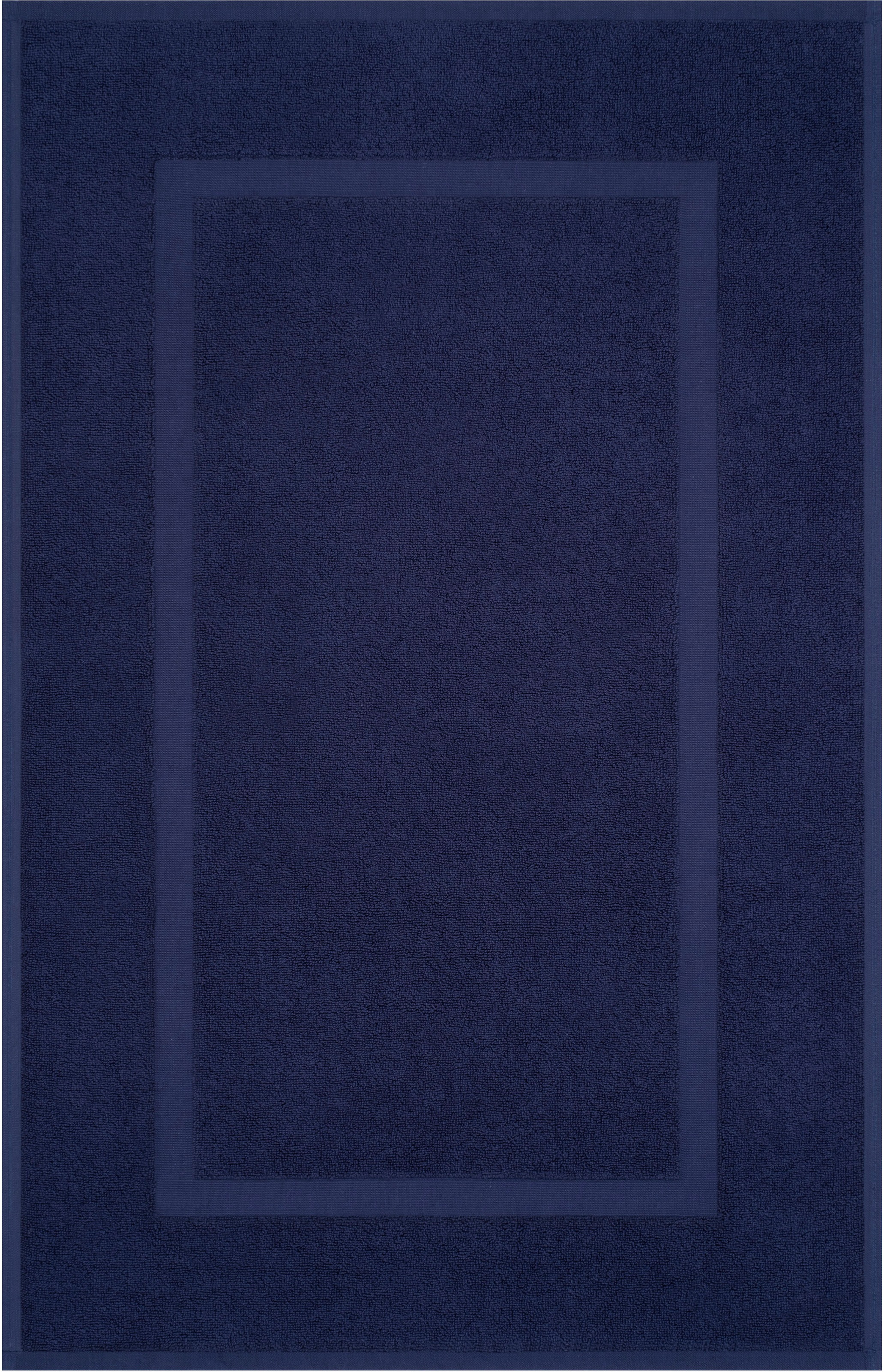 HAMMETEX Badematte »Hotelmatte, Duschvorleger« Höhe 5 mm rutschhemmend beschichtet beidseitig nutzbar 2-teiliges Set, einfarbig, 100% Baumwolle