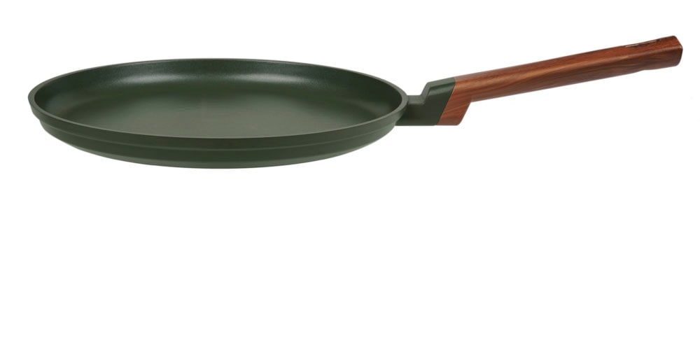RESTO Kitchenware Crêpepfanne »Sadr, Pfankuchenpfanne langlebig und spülmaschinenfest«, Aluminiumguss, (1 tlg.), Innere Queenhome-Antihaftbeschichtung für mehr Widerstandsfähigkeit