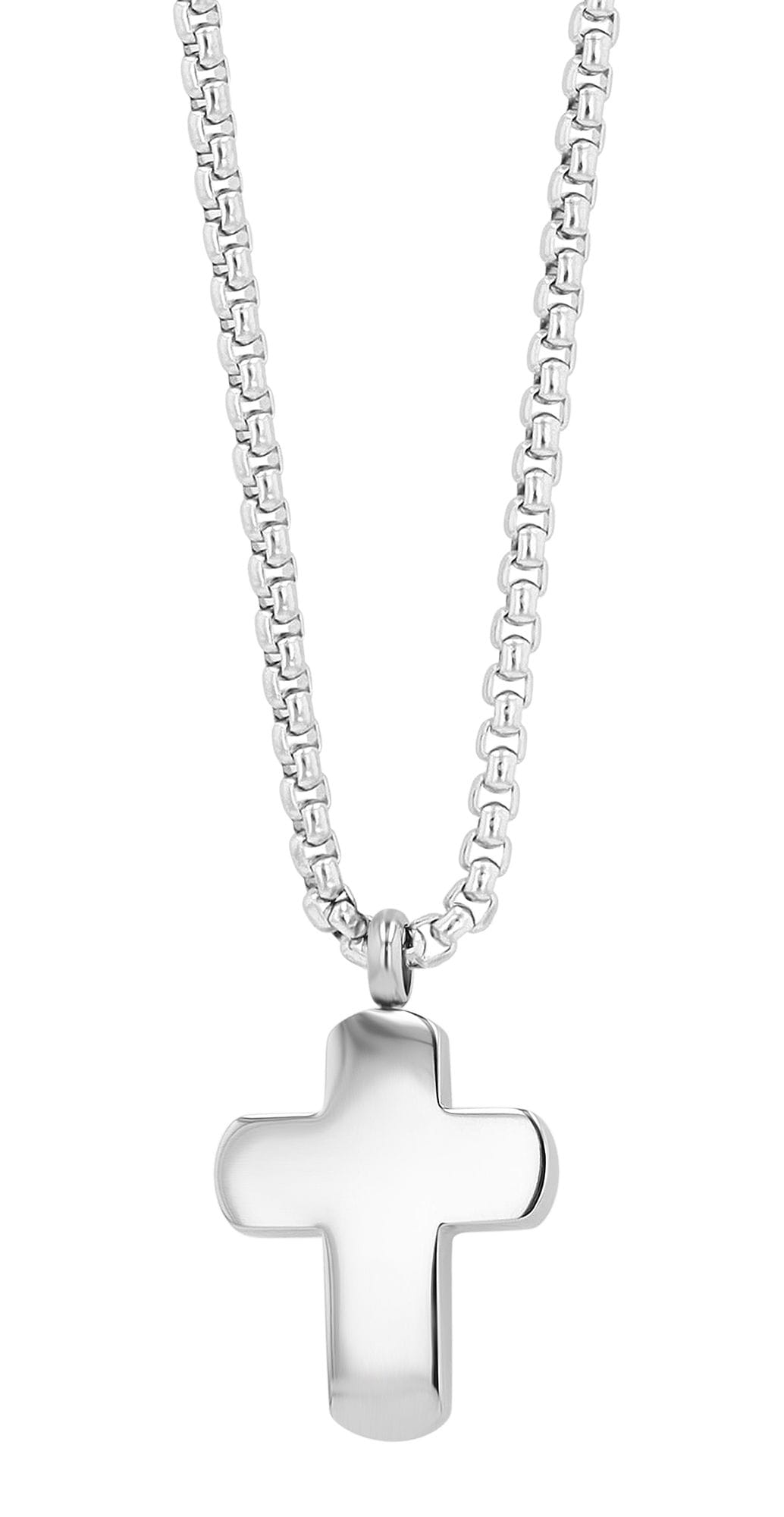 Adelia´s Gliederkette »Unisex Halskette ¿ Erbskette aus Edelstahl 61 cm«