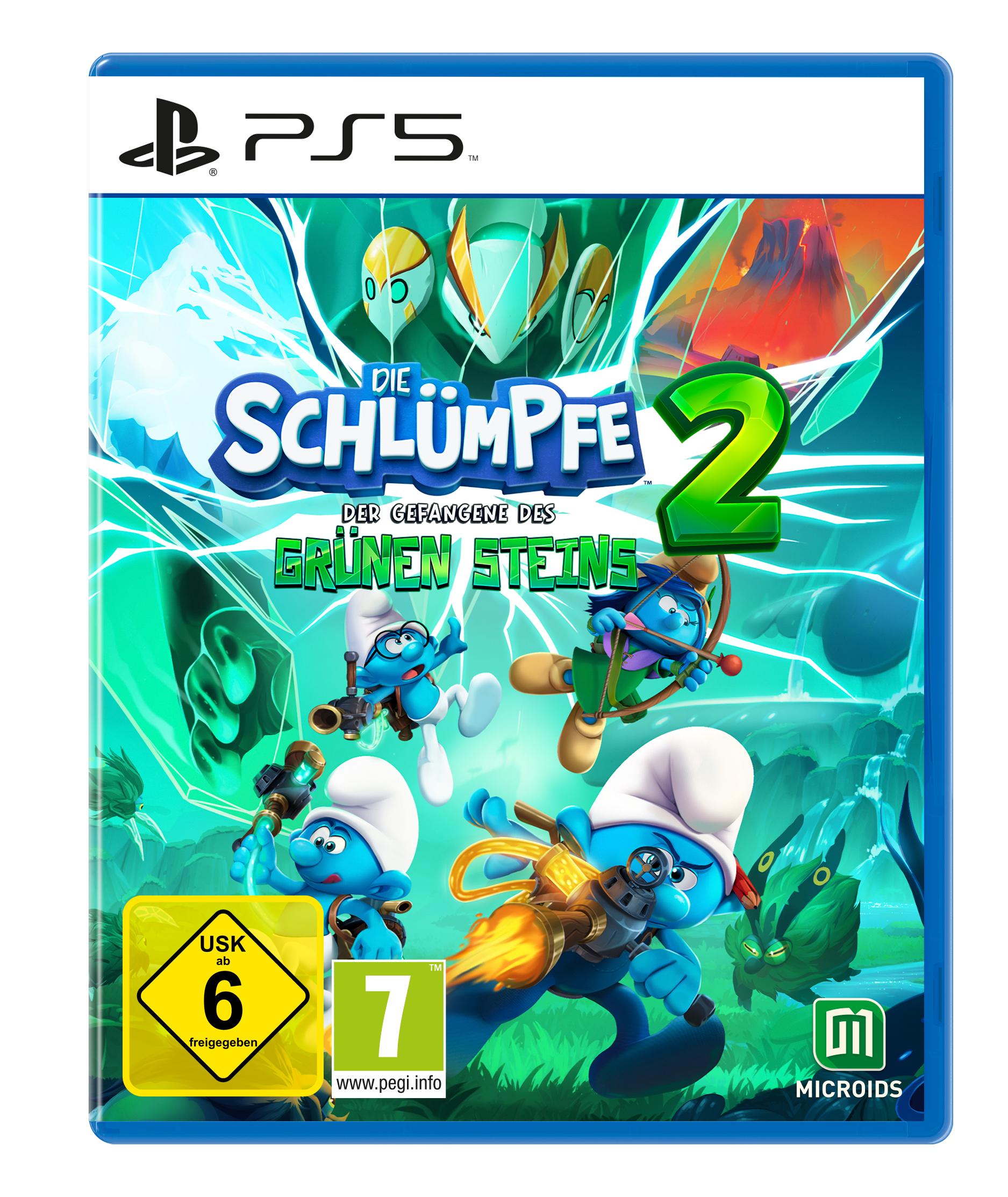 Spielesoftware »Die Schlümpfe 2 - Der Gefangene des grünen Steins«, PlayStation 5