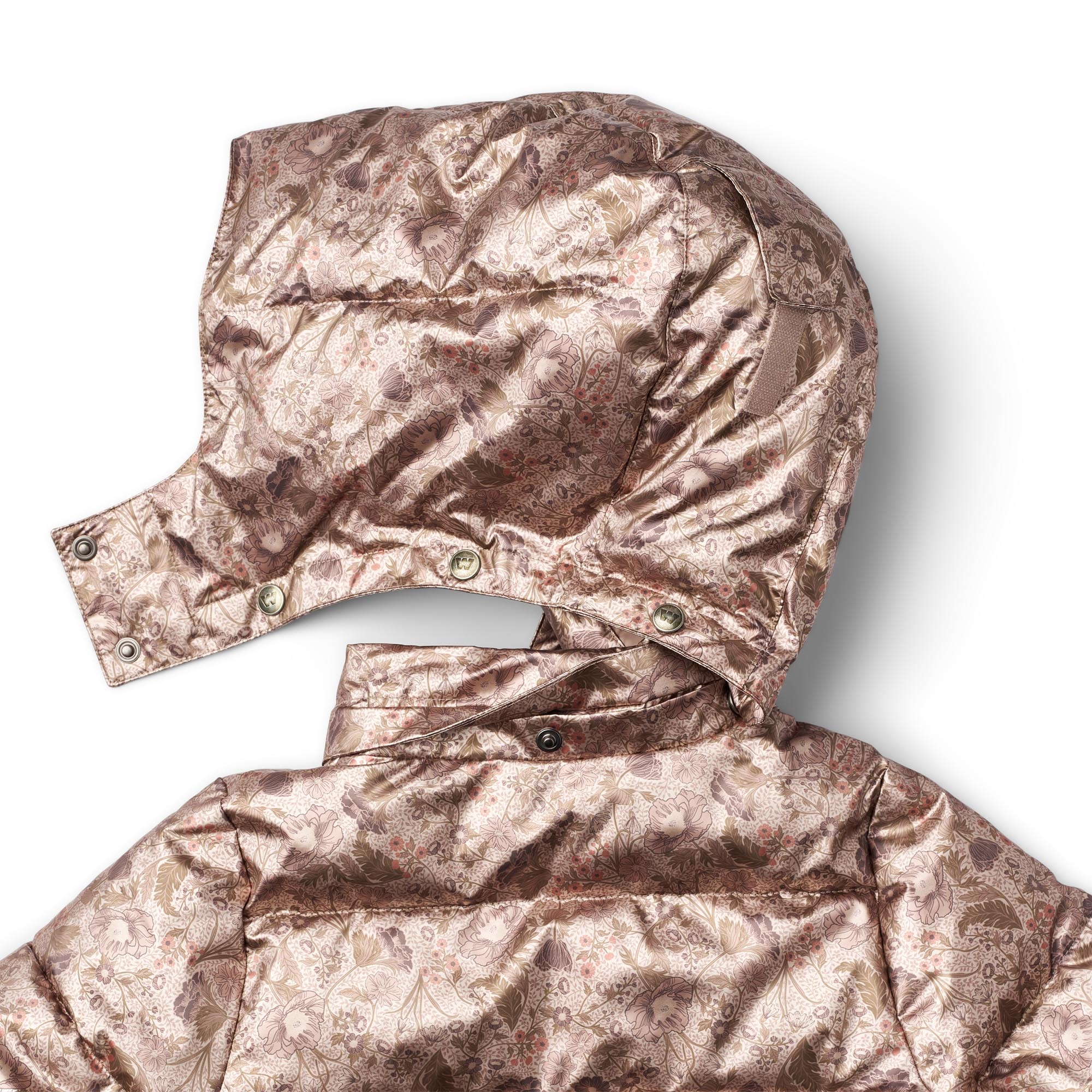 WHEAT Steppjacke »Puffer Coat Yrsa« mit Kapuze Kunstfaser, wasserdicht, atmungsaktiv, Reflektor
