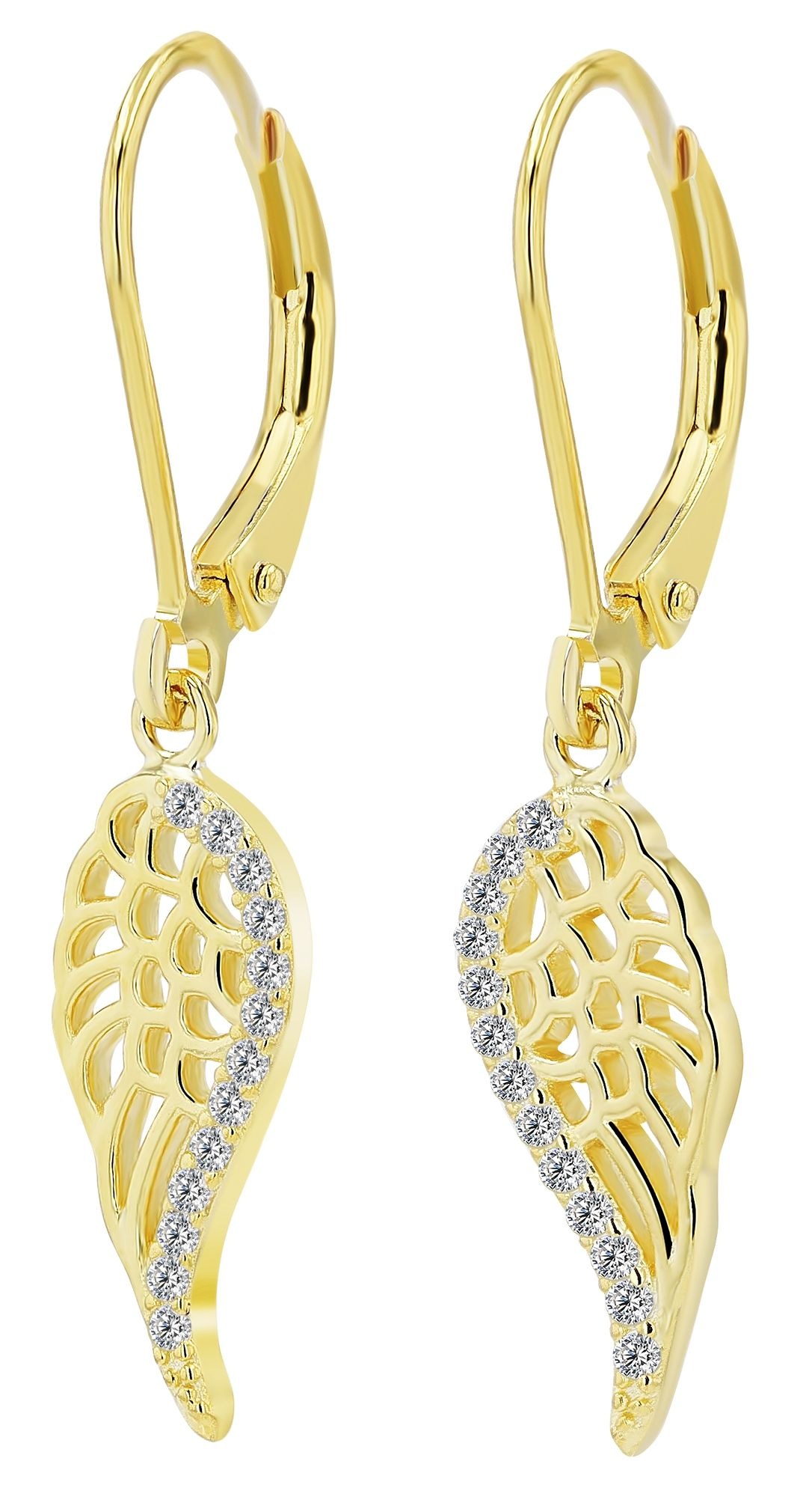 Adelia´s Paar Ohrhänger »Damen Ohrringe aus 925 Silber mit Zirkonia«