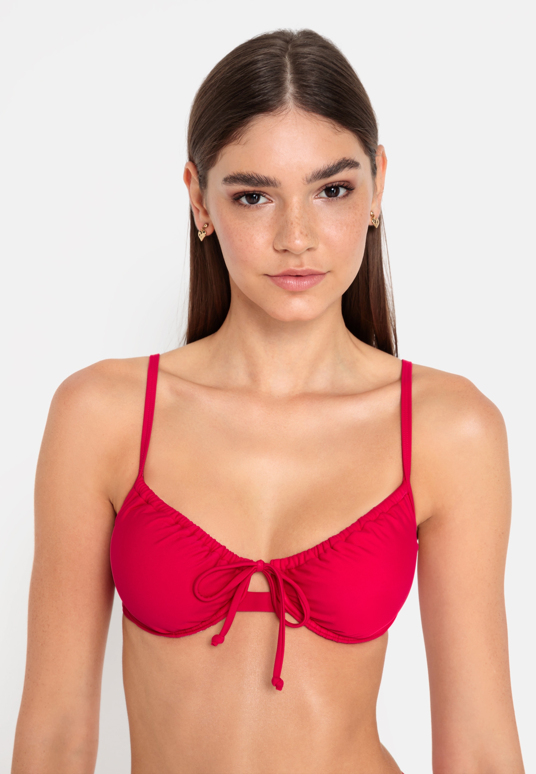 LSCN by LASCANA Bügel-Bikini-Top »Gina«, in trendigen Farben