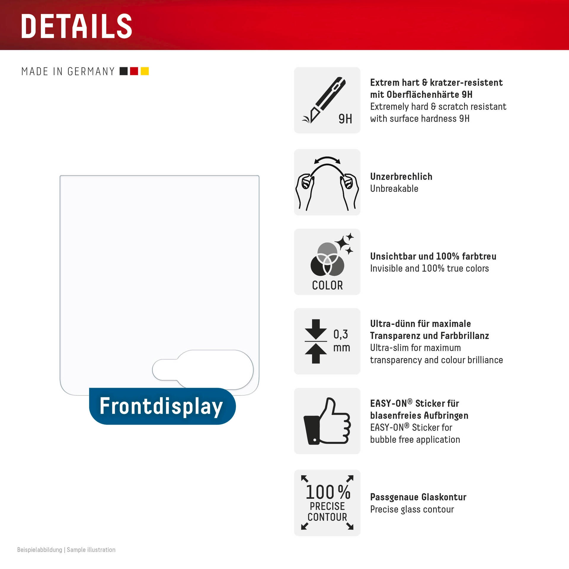 Displex Displayschutzglas »Smart Glass« für Samsung Galaxy Z Flip8;Samsung Galaxy Z Flip7 Displayschutzfolie