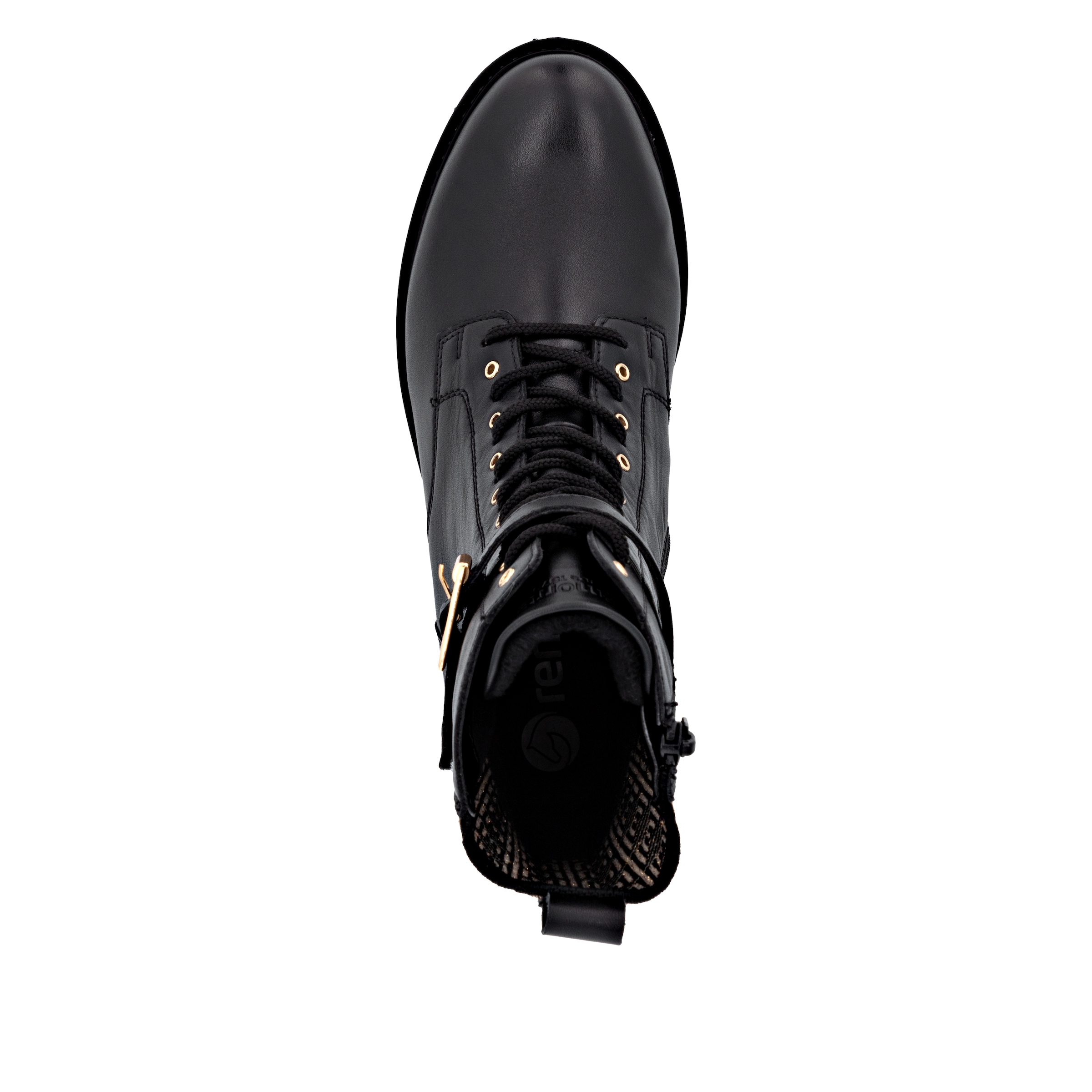 Remonte Schnürstiefelette  Schnürboots, Profilsohle, Blockabsatz, mit Innenreißverschluss