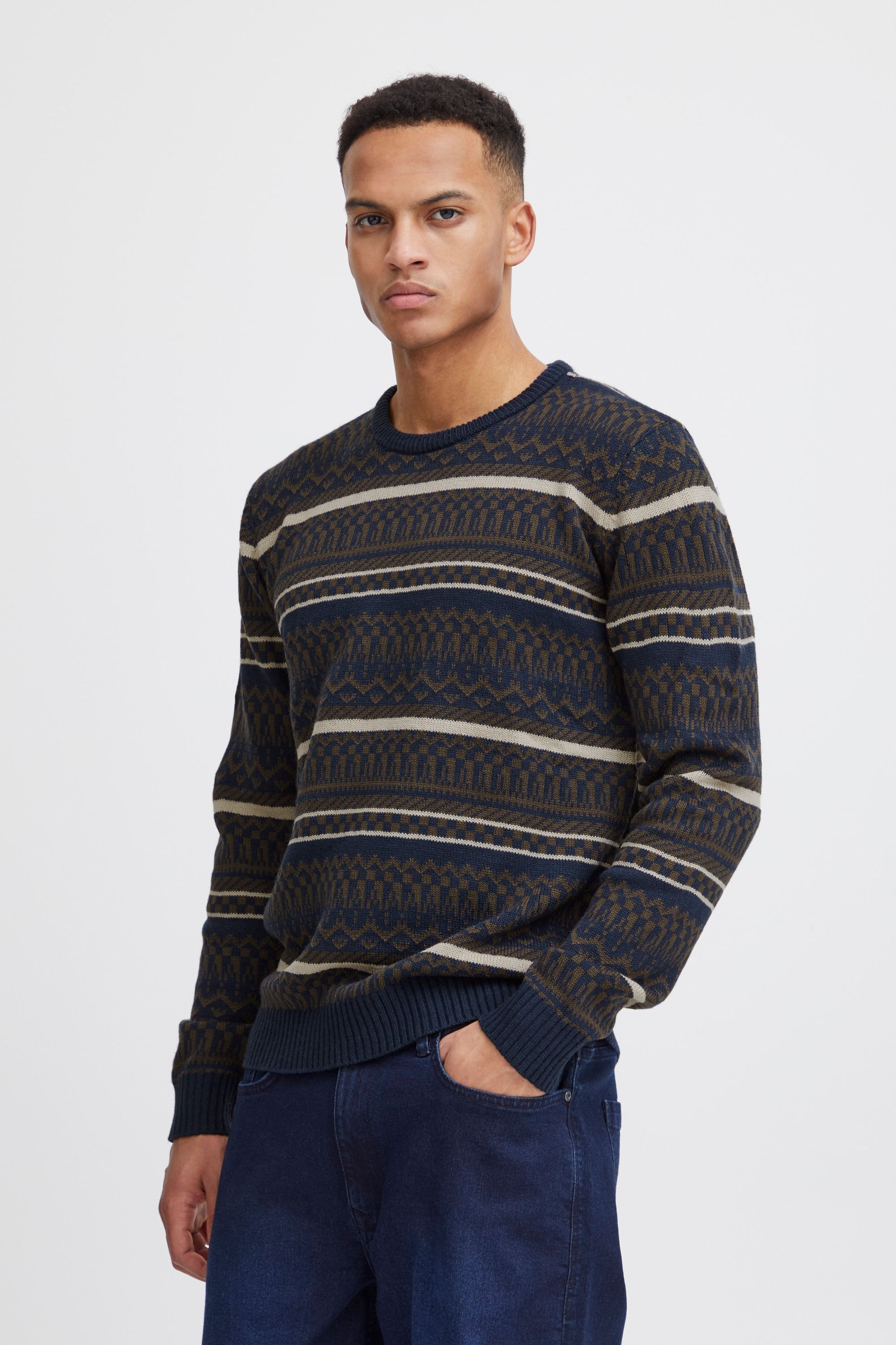 Blend Strickfleece-Pullover »Strickpullover BHPullover«