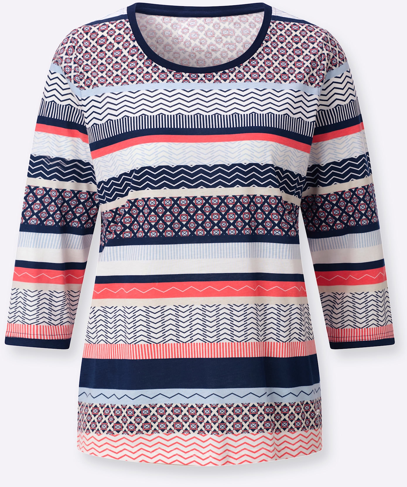 Casual Looks Print-Shirt »3/4-Arm-Shirt«, 1 tlg.
