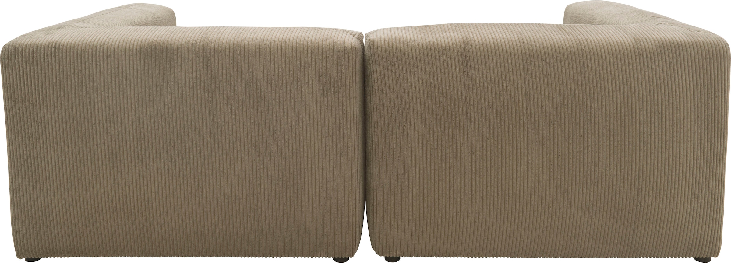 RAUM.ID 2-Sitzer »Gerrid« im Cordbezug, bestehend aus zwei Eckelementen