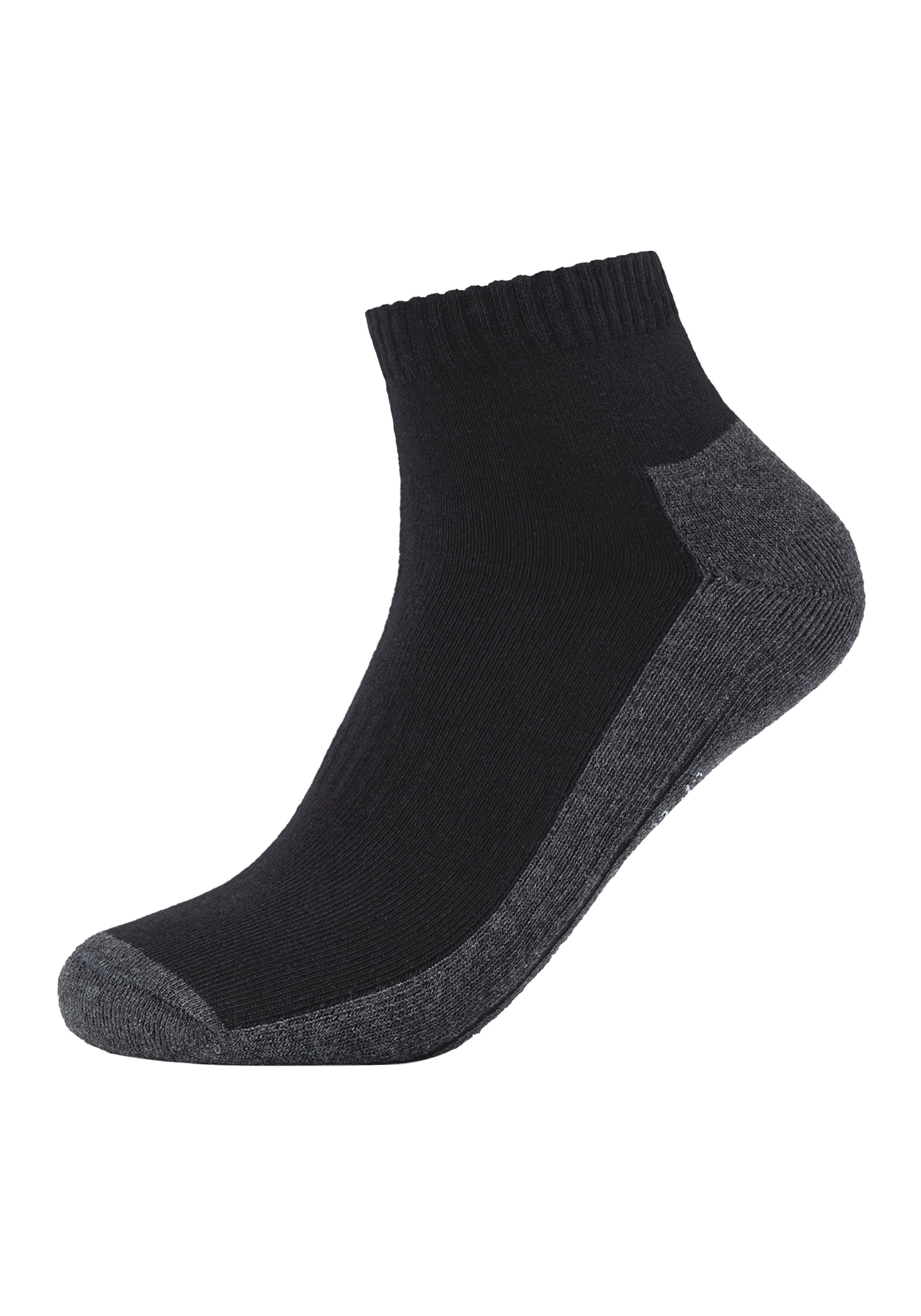 Camano Sportsocken »function«, (4er Pack), mit entlastender Halbplüschsohle